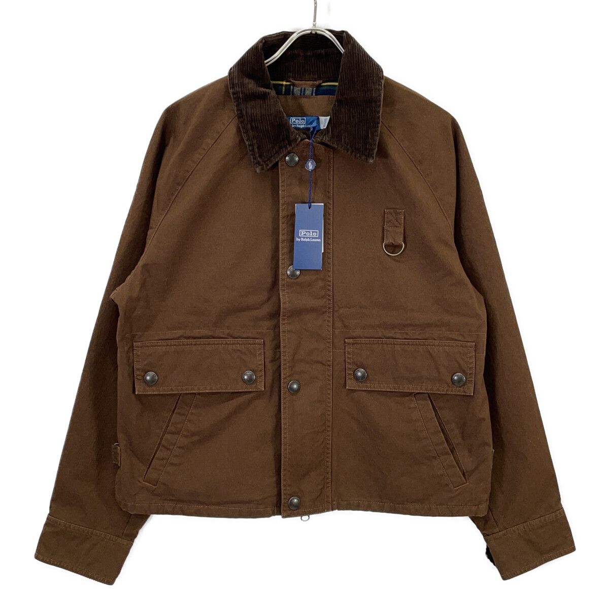 POLO RALPH LAUREN ポロ ラルフローレン ﾌﾞﾗｳﾝ ｸﾛｯﾌﾟﾄﾞ ﾕｰﾃｨﾘﾃｨ ｼﾞｬｹｯﾄ