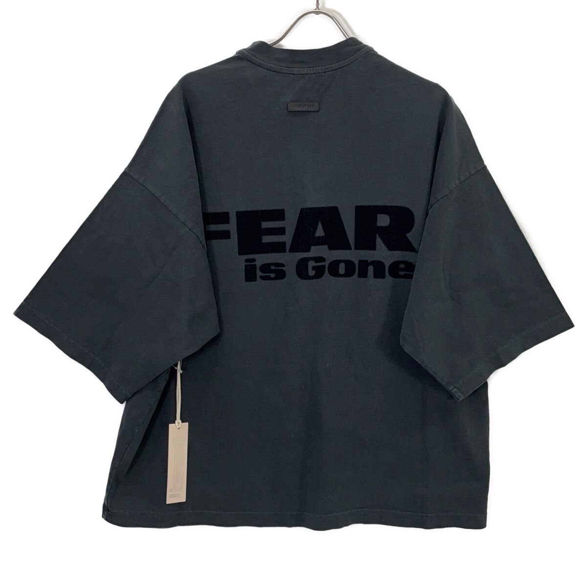 FEAR OF GOD フィアオブゴッド 25FW ﾌﾞﾗｯｸ×ﾚｯﾄﾞ RELAXED FEAR IS GONE 