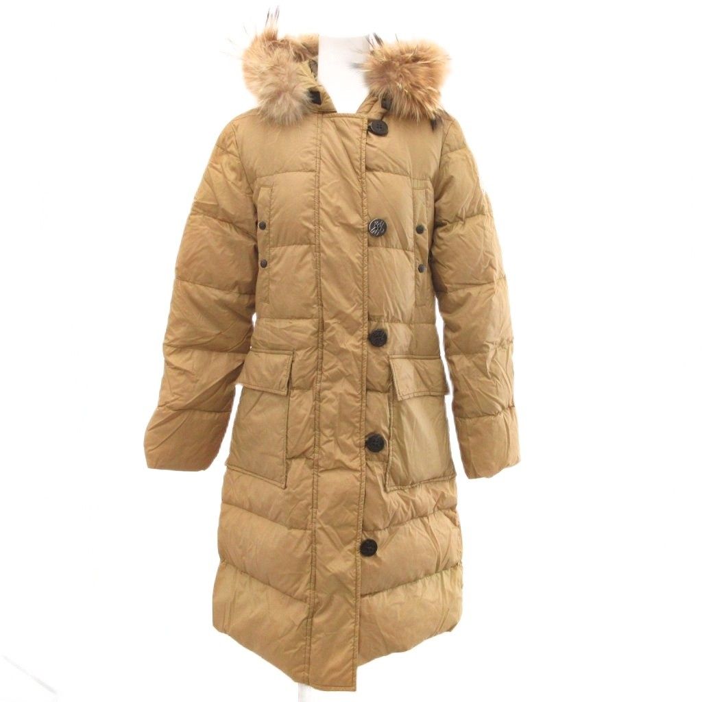 MONCLER モンクレール MESSINA ロングダウン 0号 キャメル MONCLER モンクレール MESSINA ロングダウン 0号 キャメル