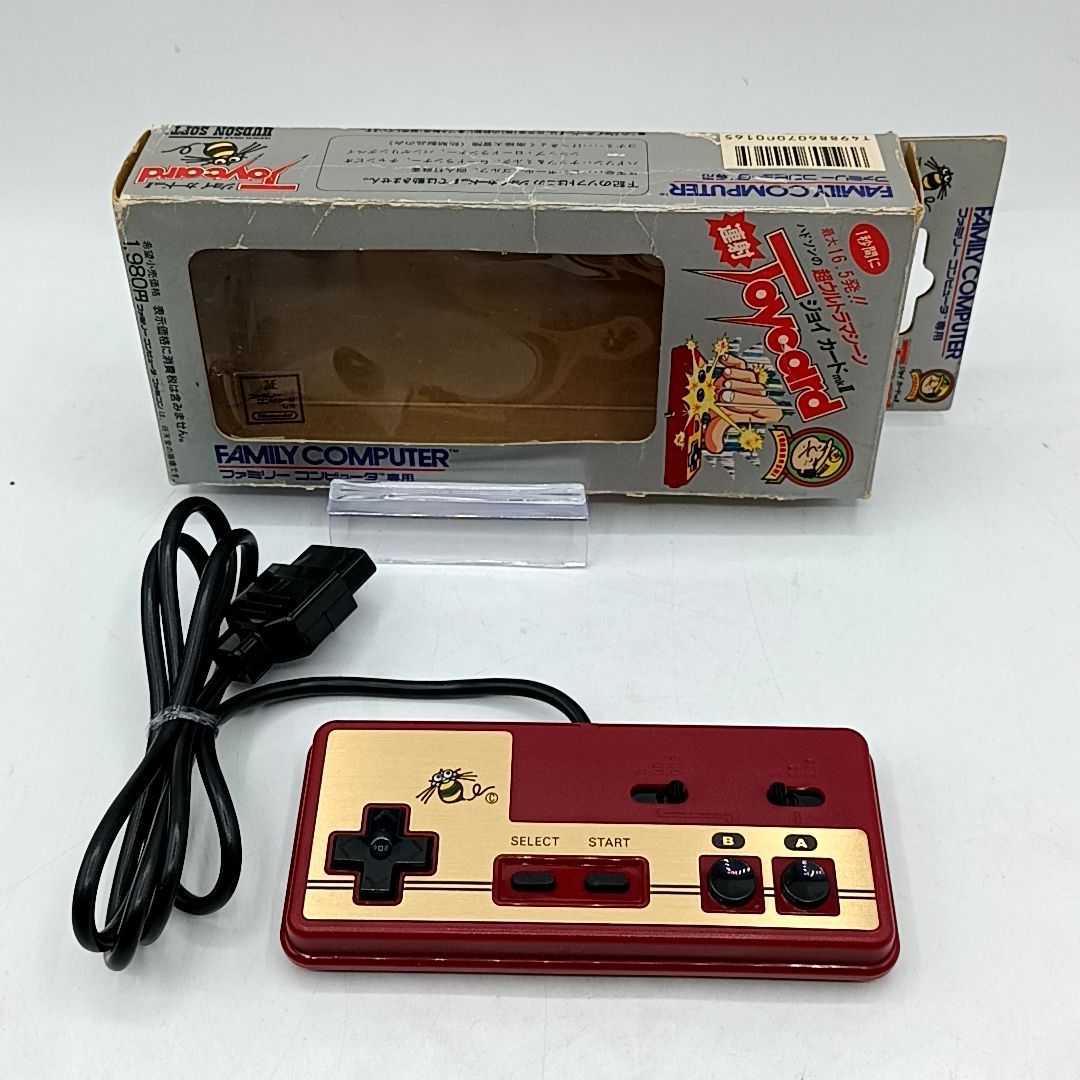 中古動作品】ファミコン用 ハドソン 連射コントローラー ジョイカード