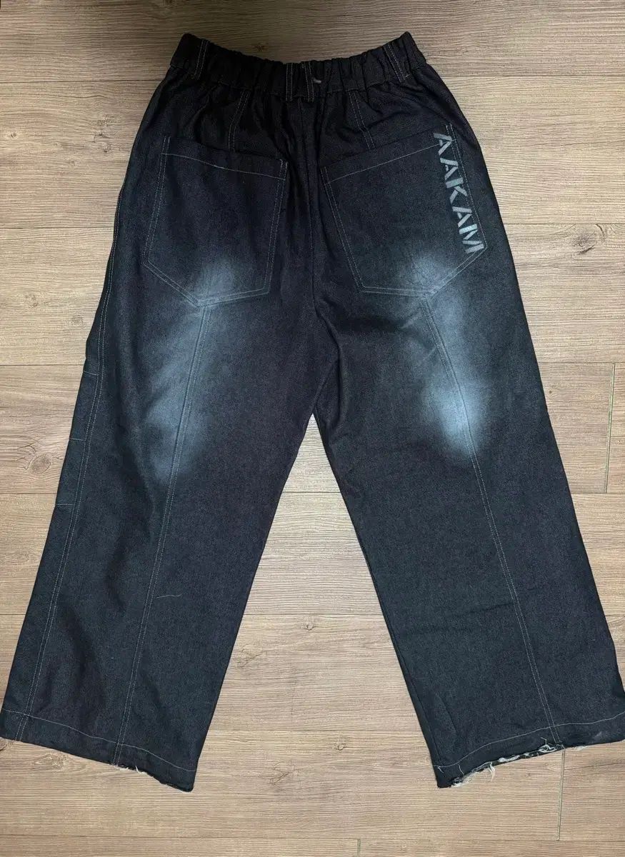 Denim Pants AAKAM ワイドデニムパンツ | Washed (アーカム) Blue 