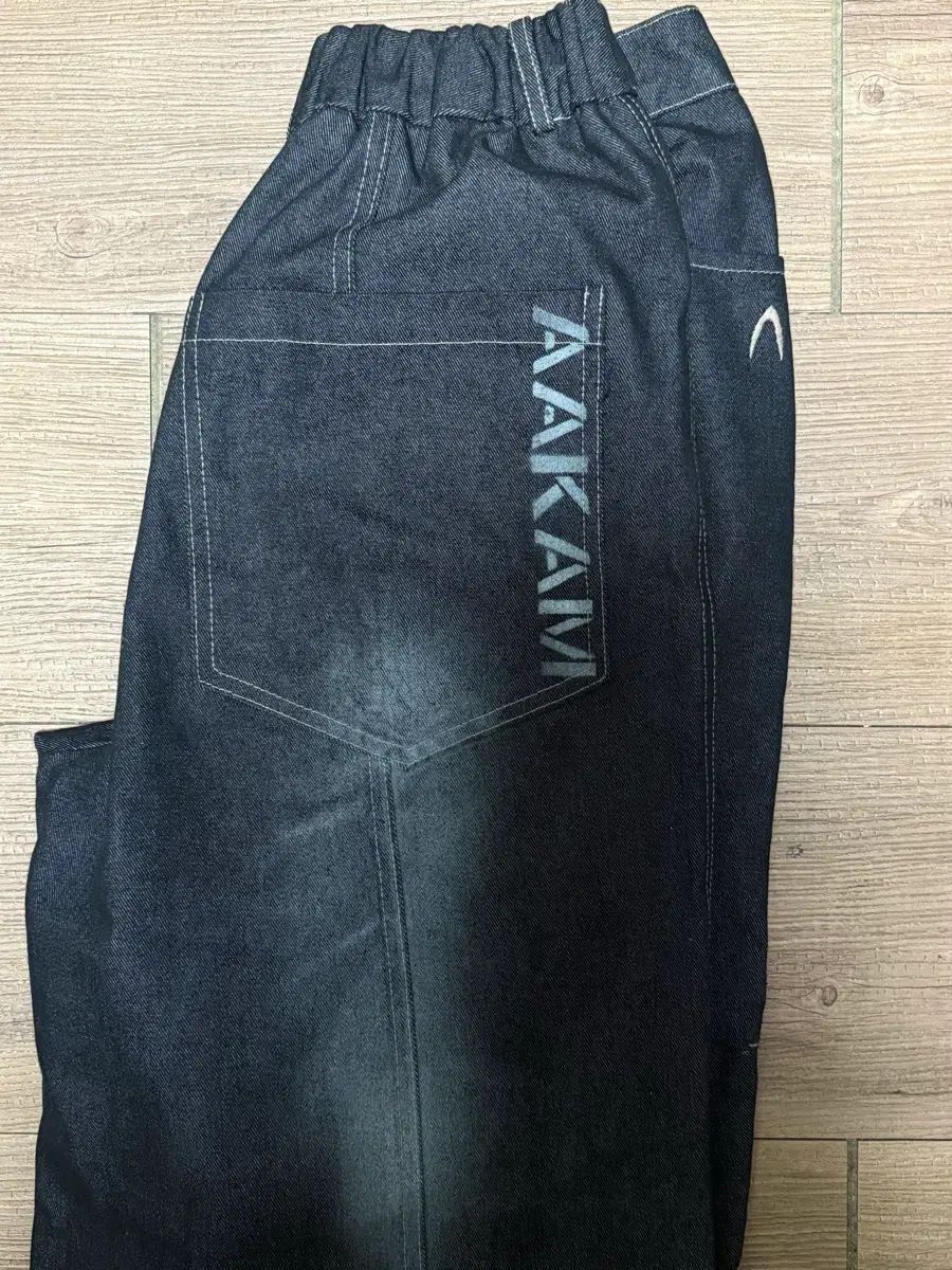 Denim Pants AAKAM ワイドデニムパンツ | Washed (アーカム) Blue 