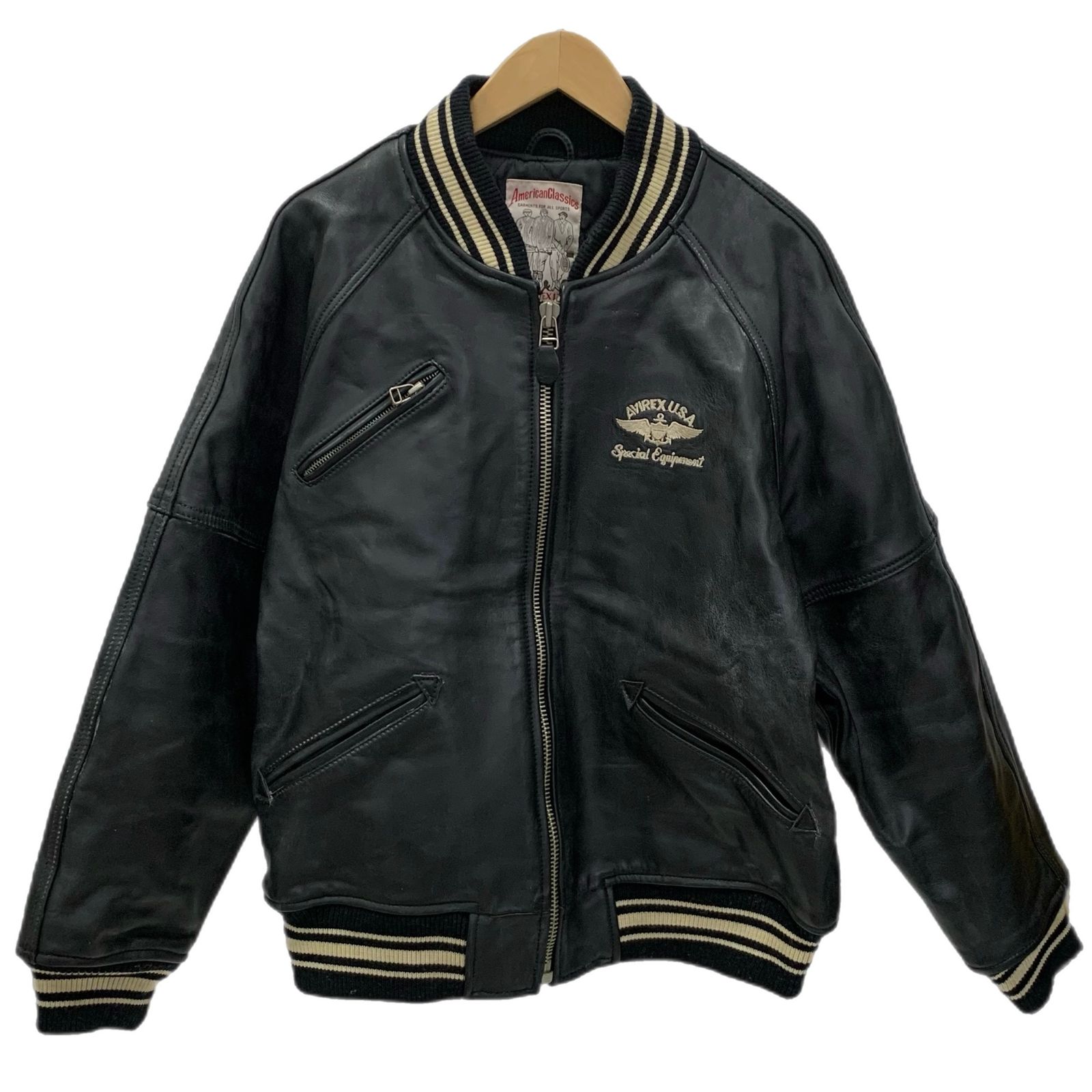 AVIREX ⁄ ジャケット レザー JACKET アヴィレックス 革ジャン | RIDERS 