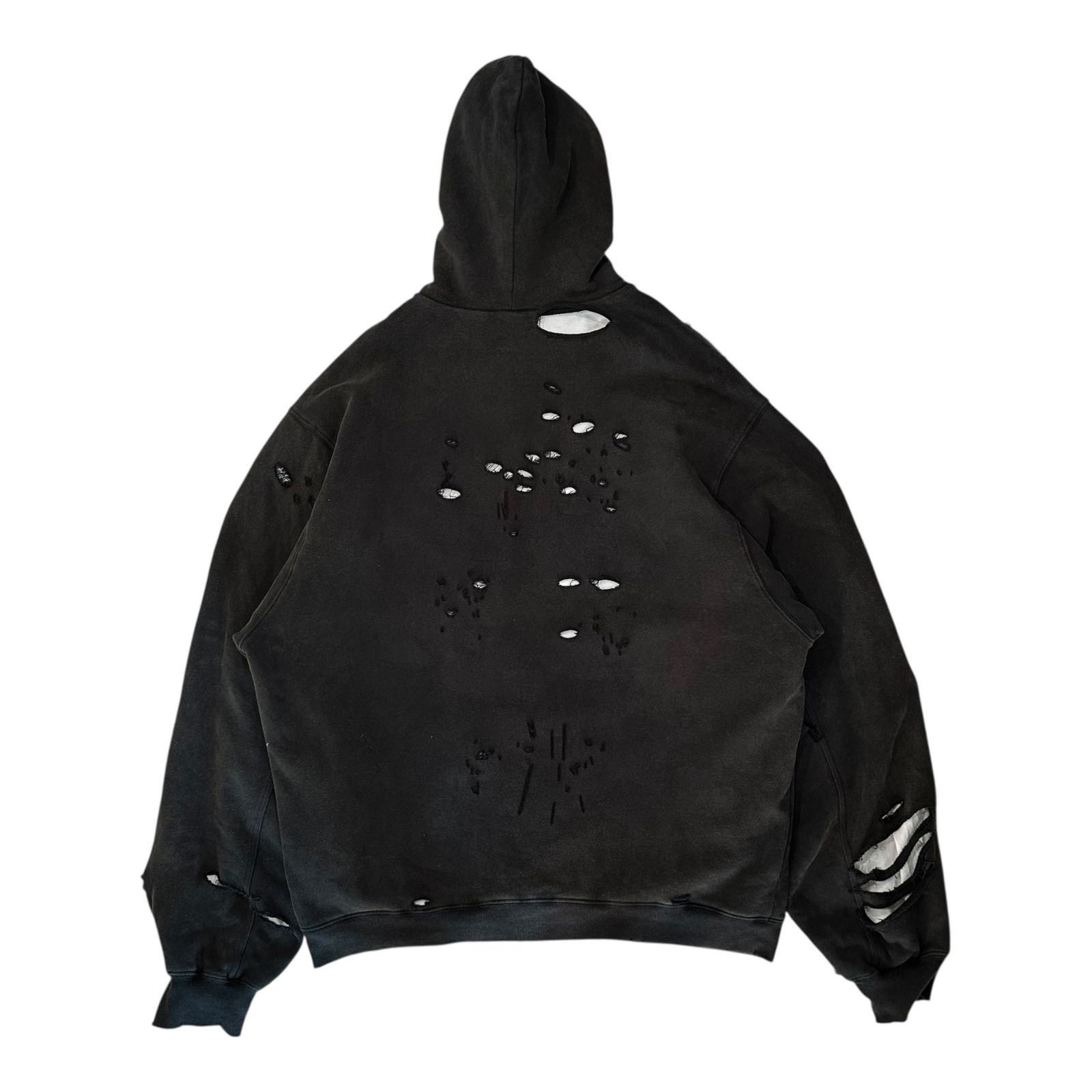 BALENCIAGA(バレンシアガ) 21SS Caps Destroyed Hoodie キャップス