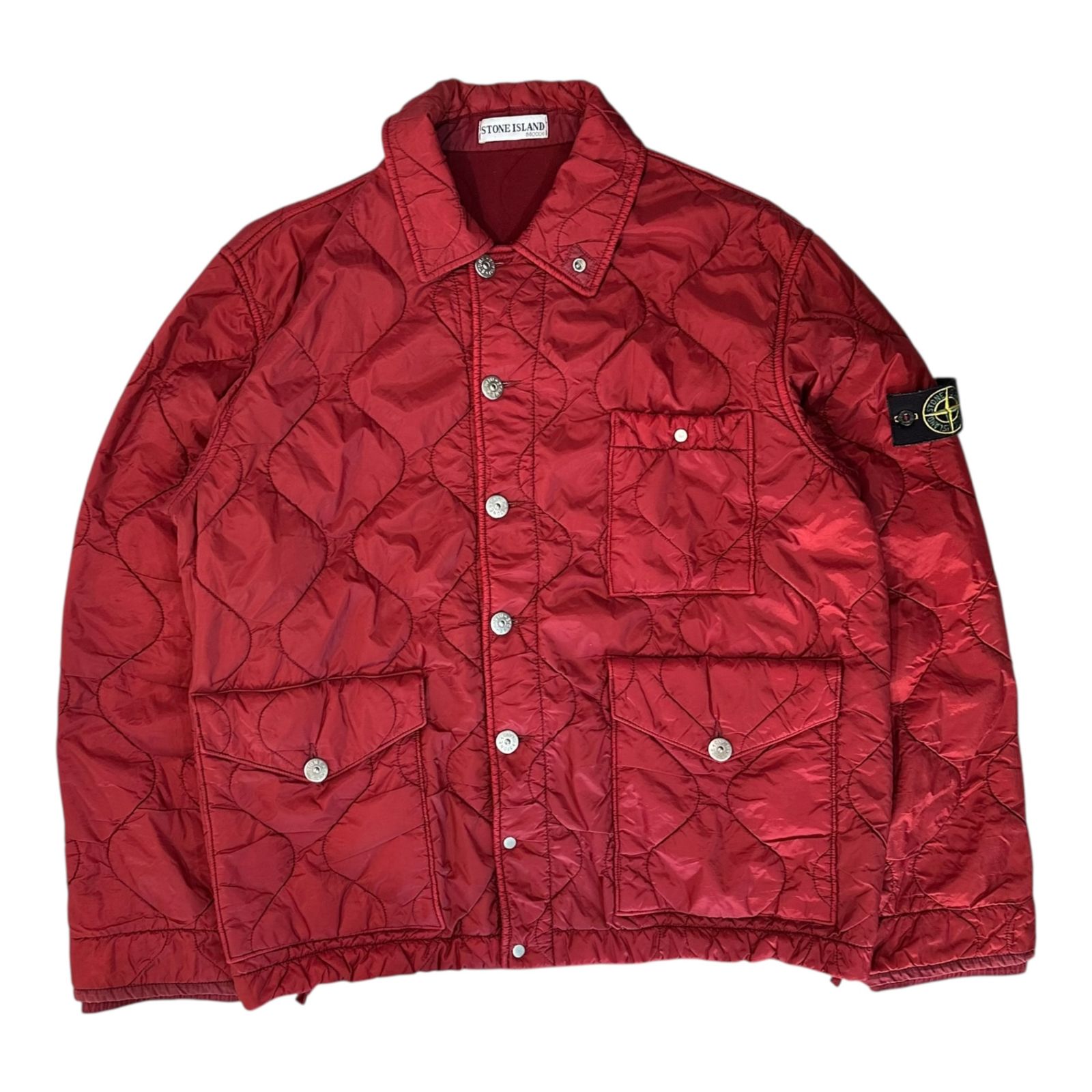 STONE Stone Island ガーメントダイ 袖ポケット ISLAND(ストーン 