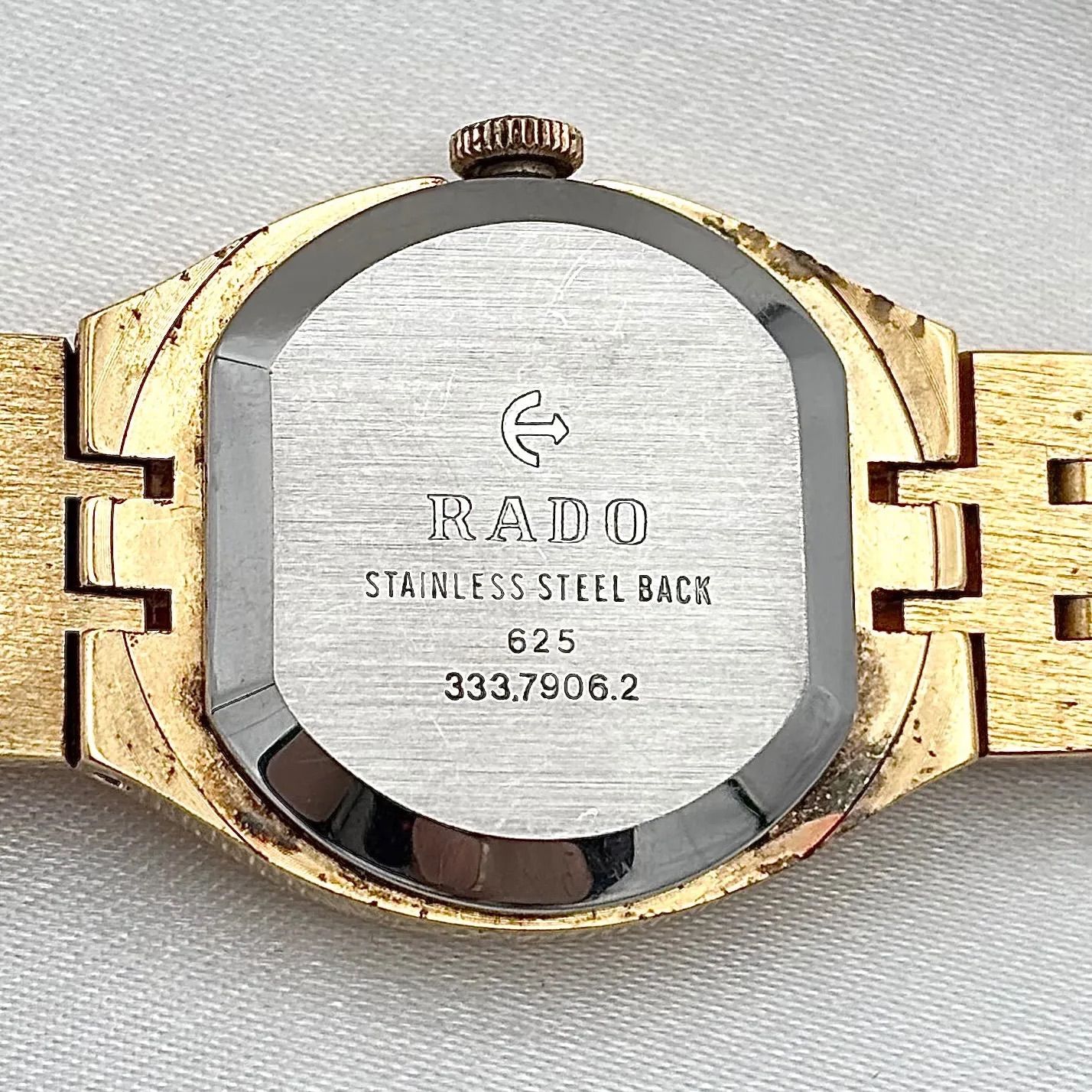 RADO ゴールド スクエア ラドー レディース腕時計 0 2針 | APPS 腕時計