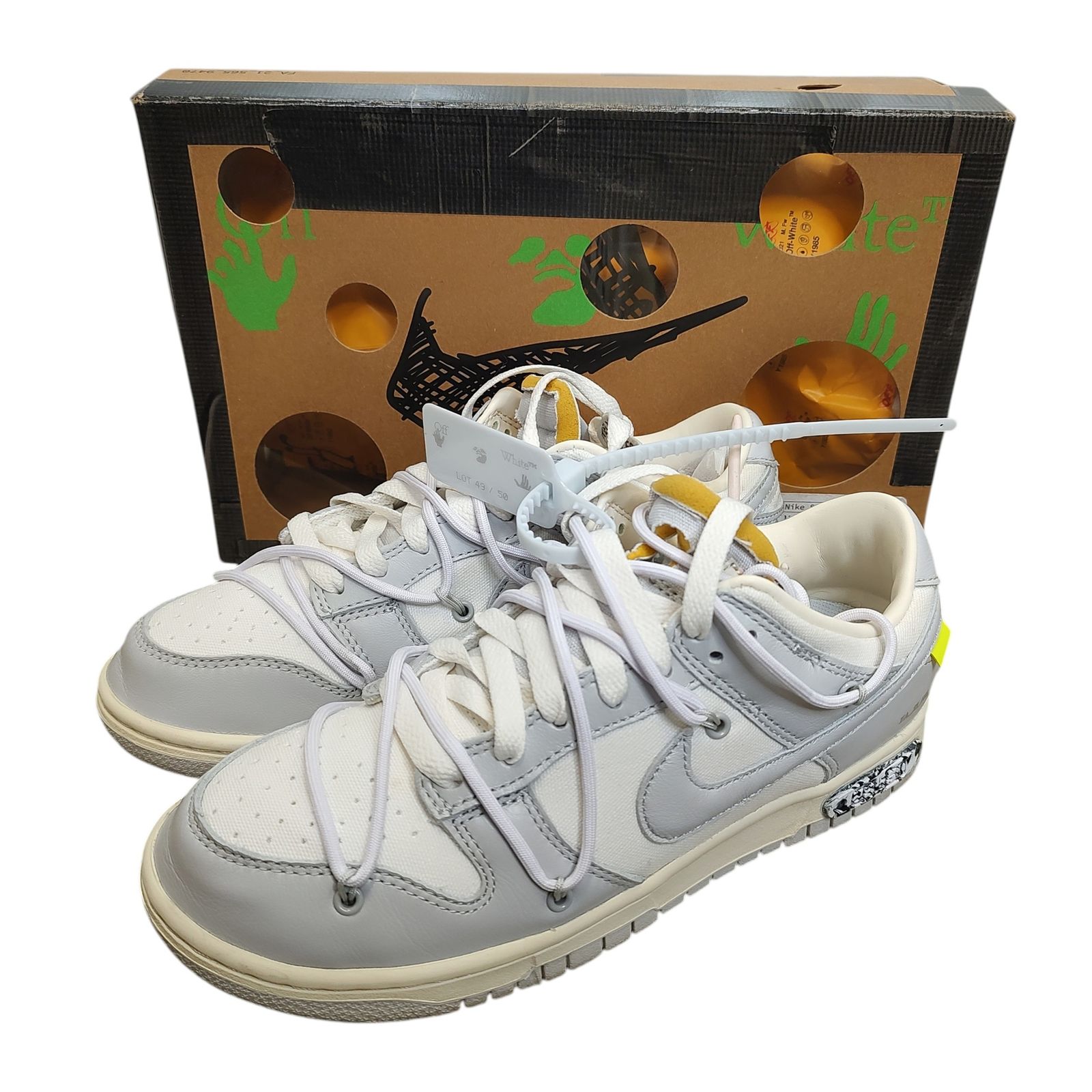 NIKE ナイキ x Off-White オフホワイト Dunk Low 1 of 50 Lot.49 
