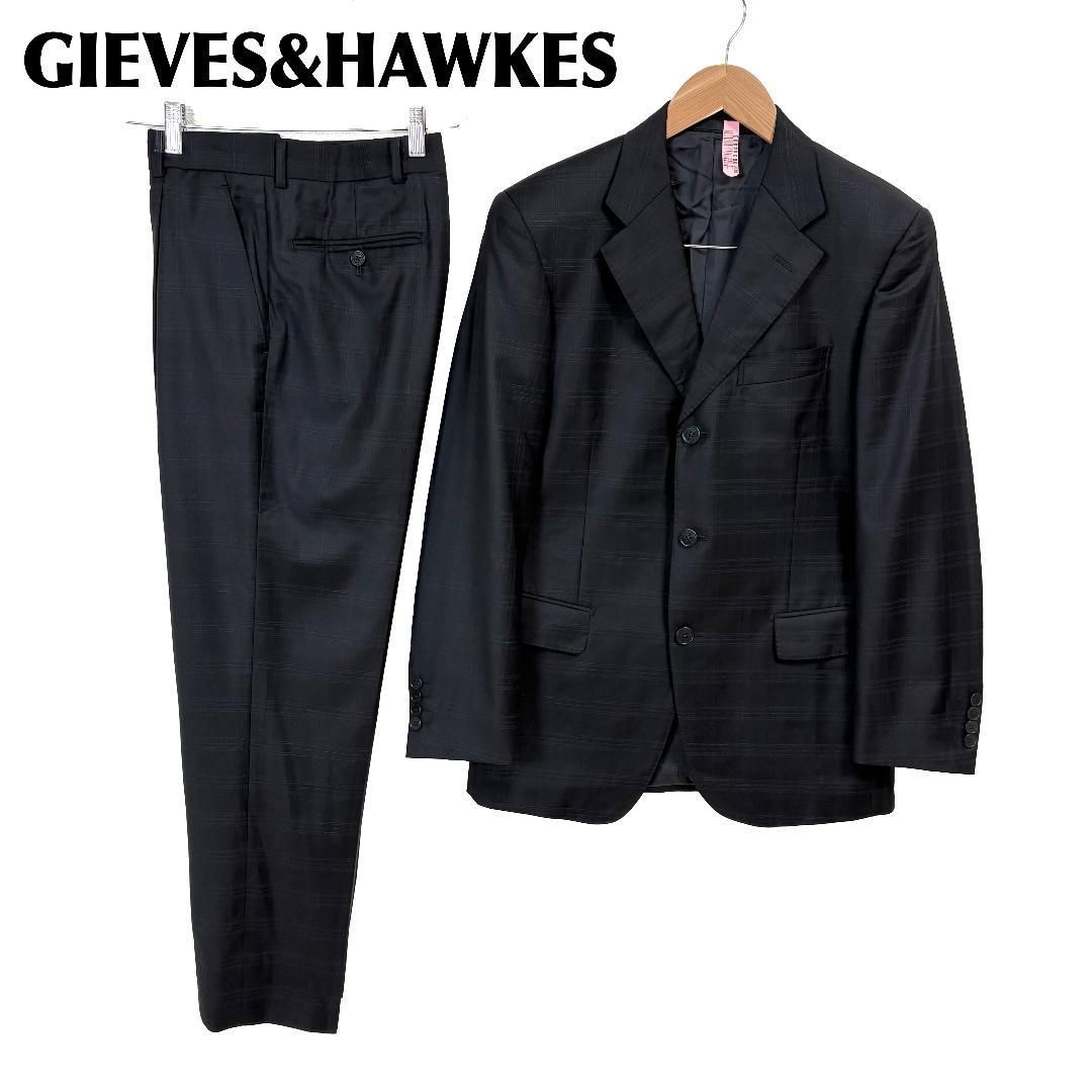 美品 GIEVES&HAWKES SUPER150