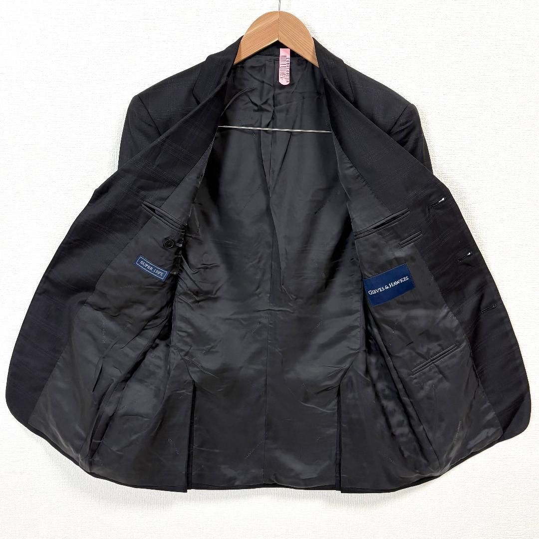 美品 GIEVES&HAWKES SUPER150