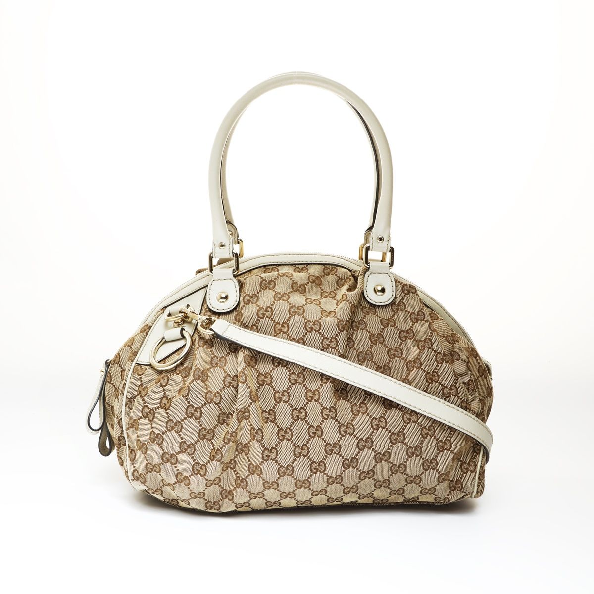 GUCCI グッチ ショルダーバッグ GGキャンバス スーキー 2way【中古 
