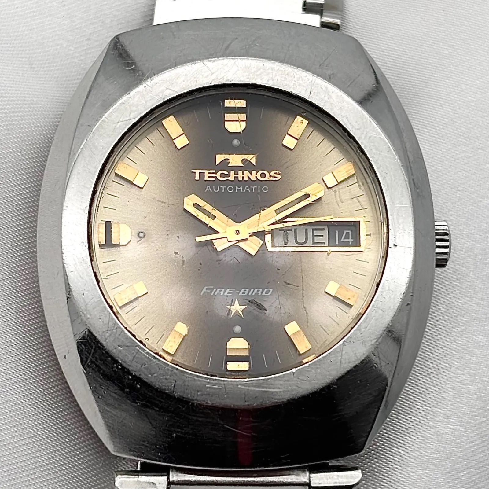 稼働品 Working item テクノス TECHNOS 腕時計 メンズ Mens 自動巻き