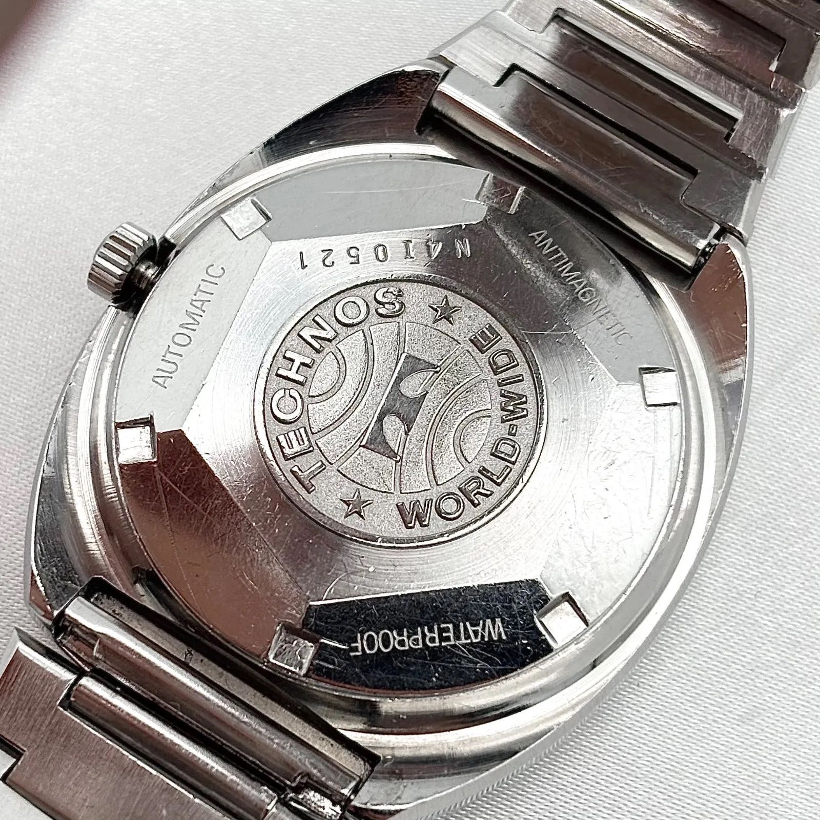 稼働品 Working item テクノス TECHNOS 腕時計 メンズ Mens 自動巻き 