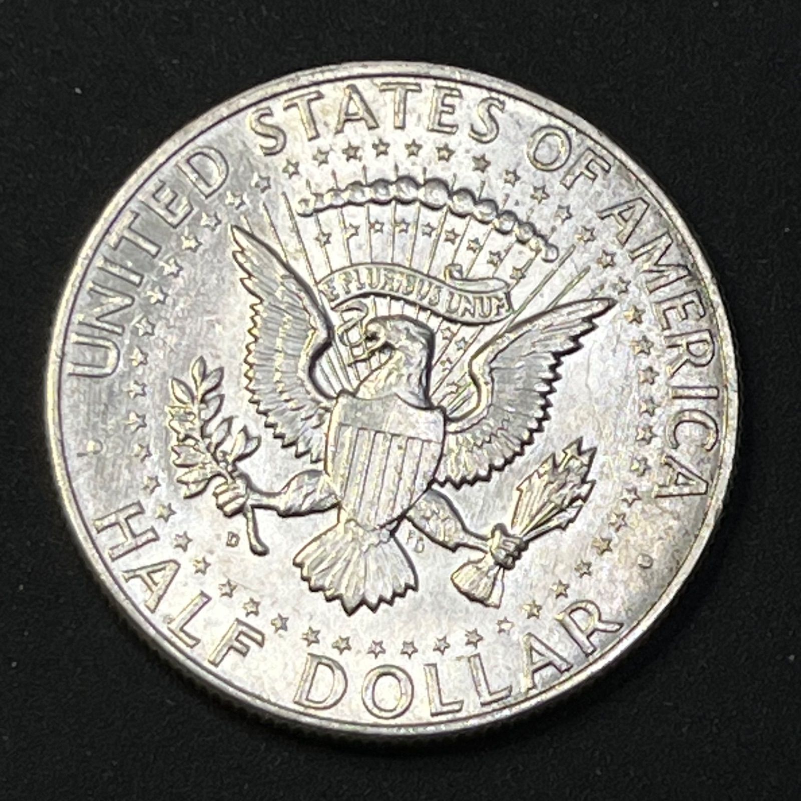 アメリカ銀貨】1964年 ケネディ ハーフダラー 銀90％ 初年度 フル