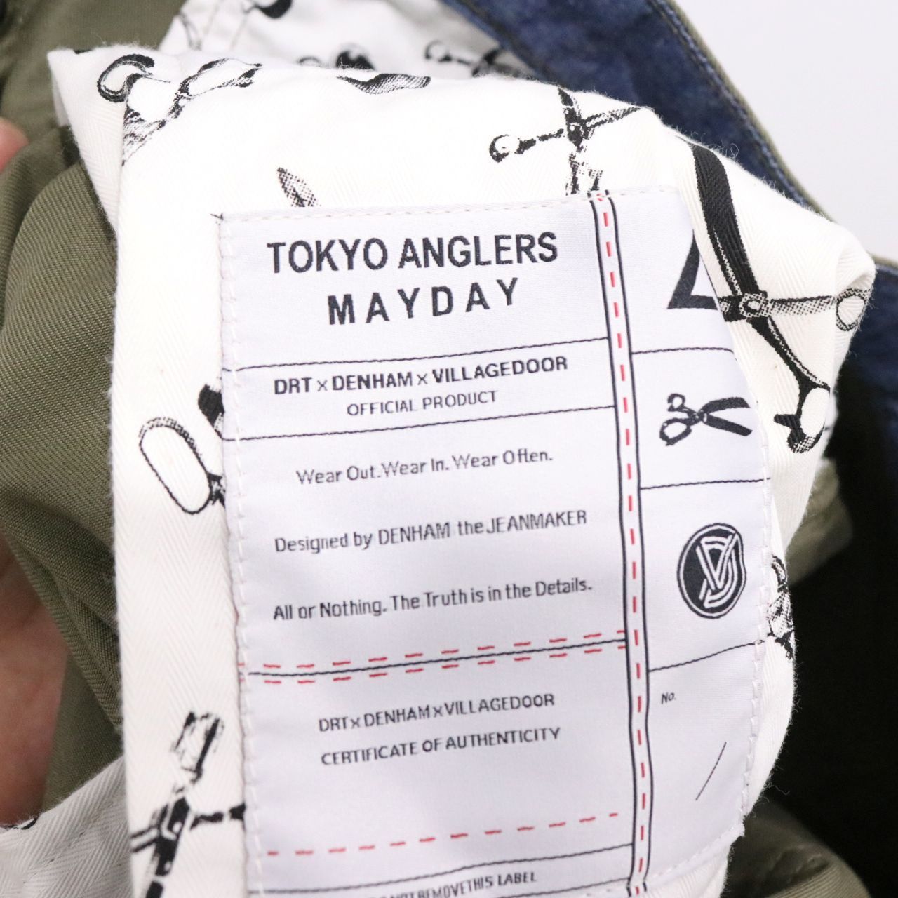 中古A】DENHAM デンハム × VILLAGE DOOR ヴィレッジドアー × DRT