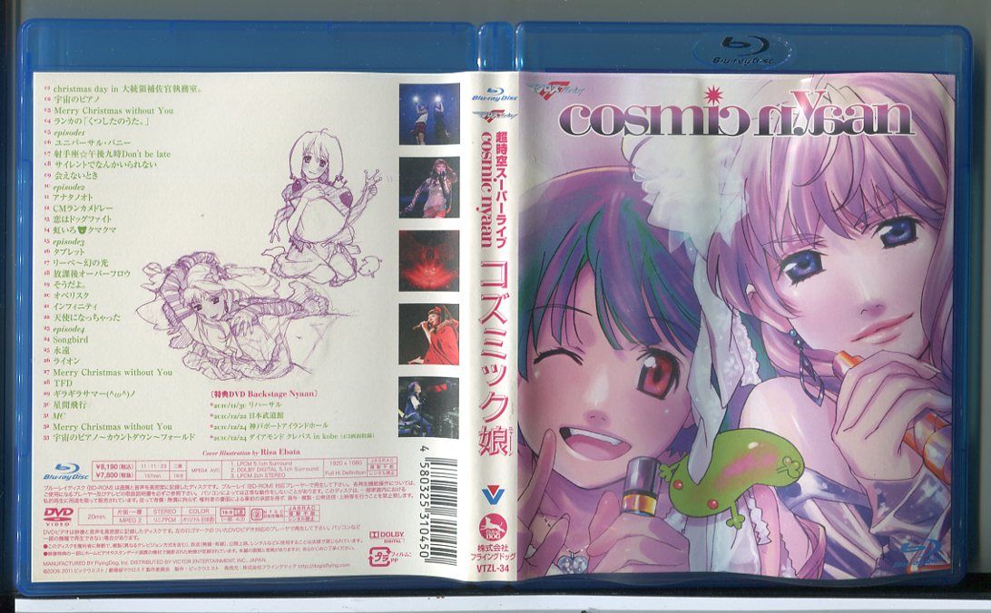 マクロスF 超時空スーパーライブ cosmic nyaan コズミック娘