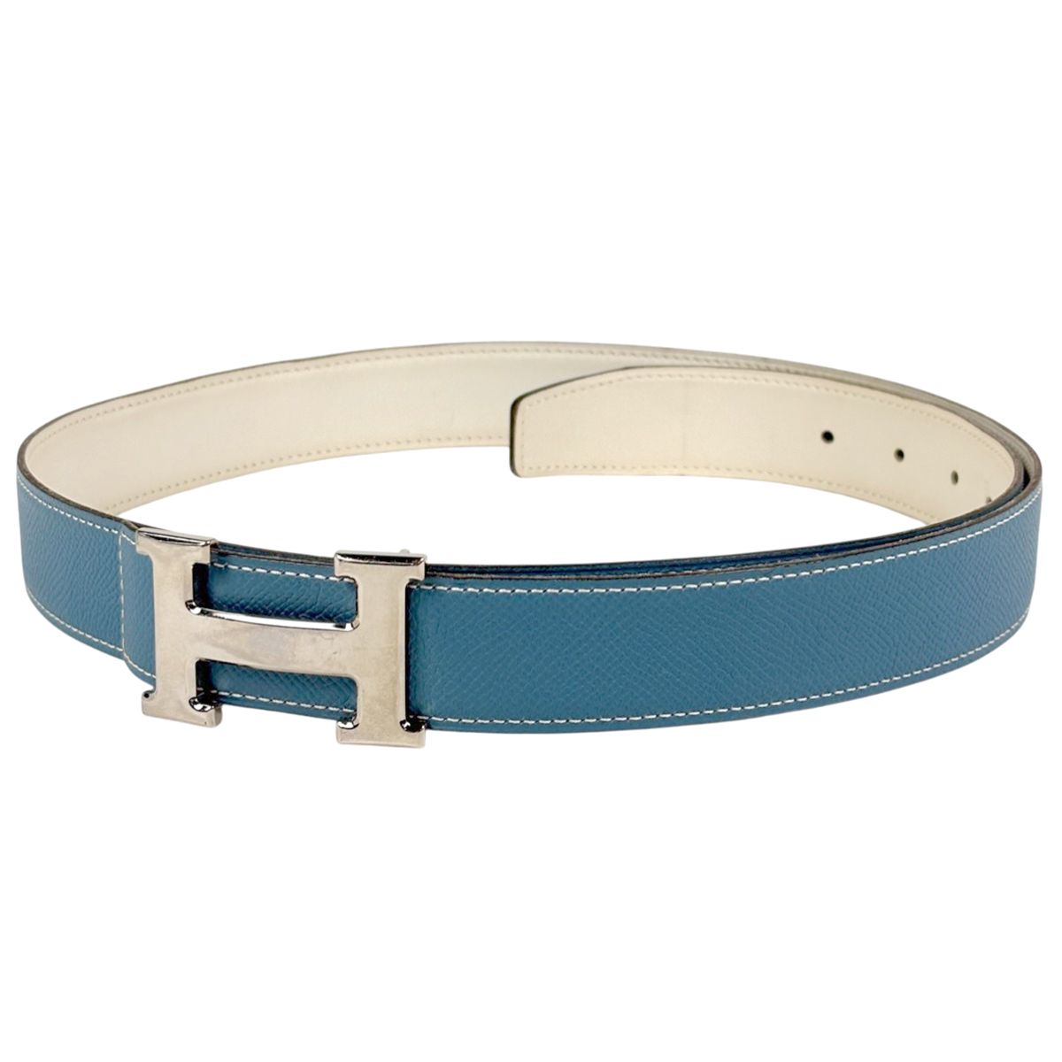 エルメス HERMES コンスタンス リバーシブル Hベルト □L刻印 ベルト 