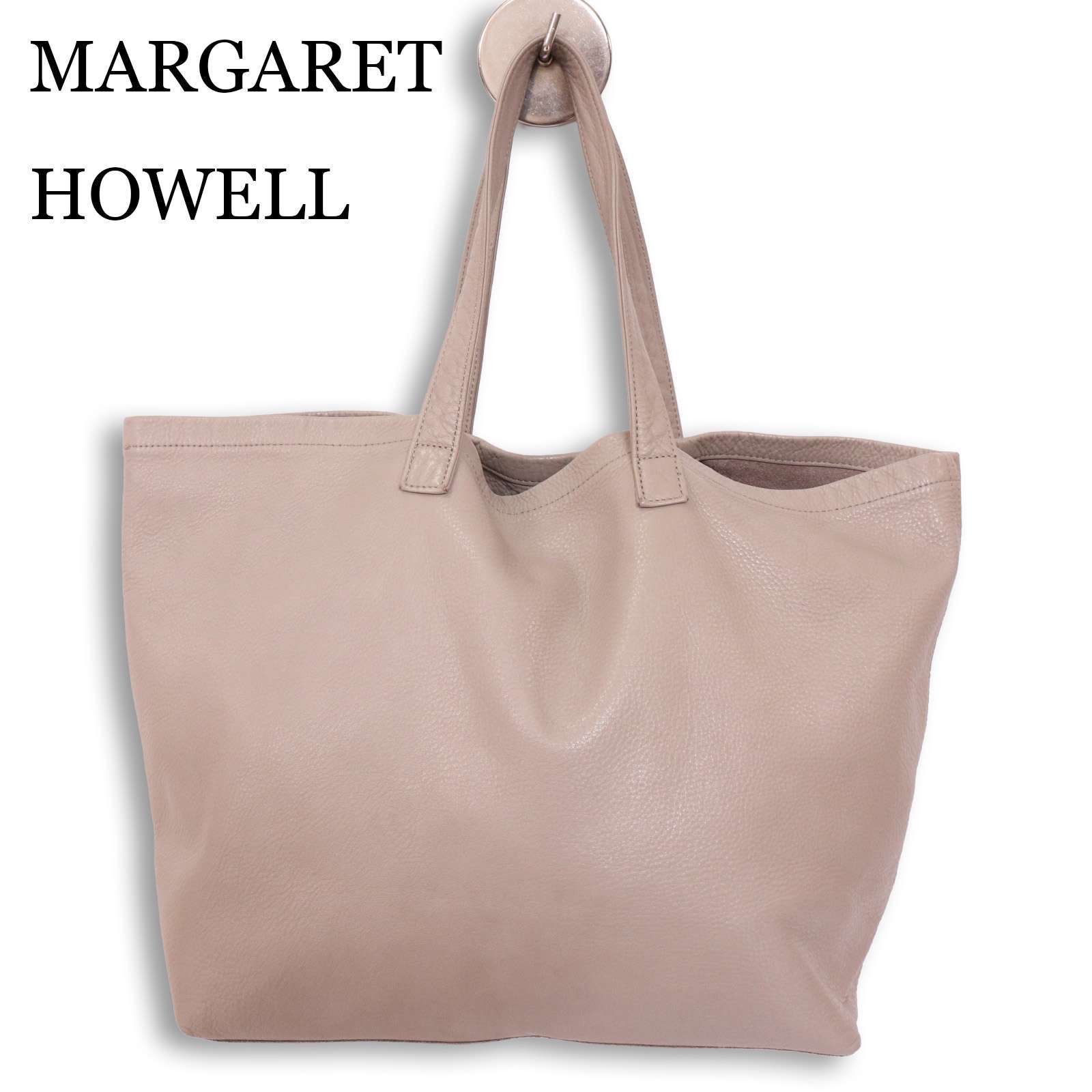 MARGARET HOWELL マーガレットハウエル レザー♪ トート バッグ Sz.F 