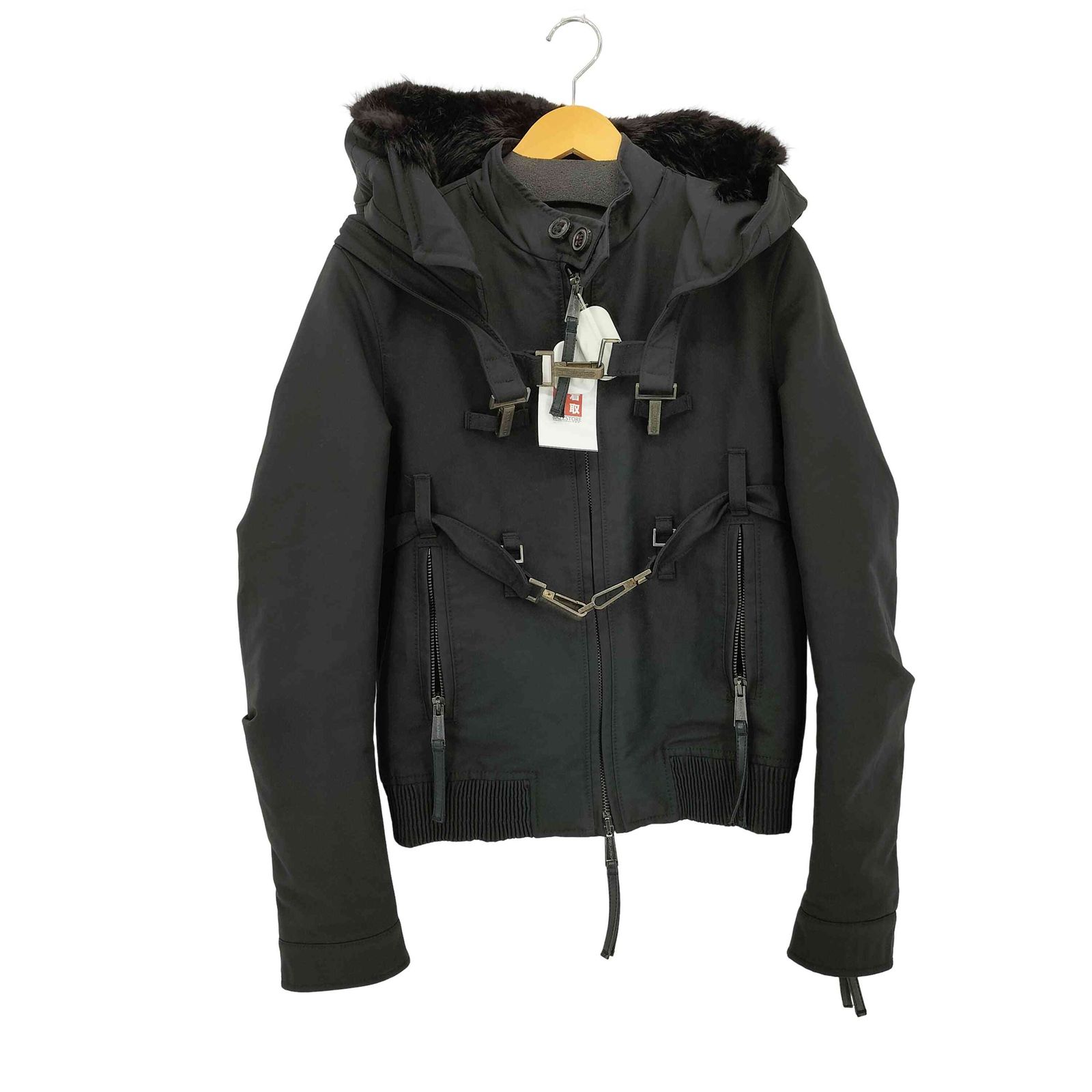 ディースクエアード DSQUARED2 07AW フーデッド ダブルジップ ロング ディースクエアード DSQUARED2 07AW フーデッド ダブルジップ ロング