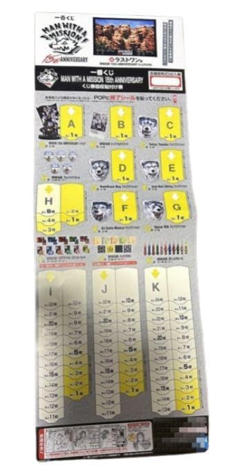 MAN WITH A MISSION マンウィズアミッション マンウィズ MWAM 15th