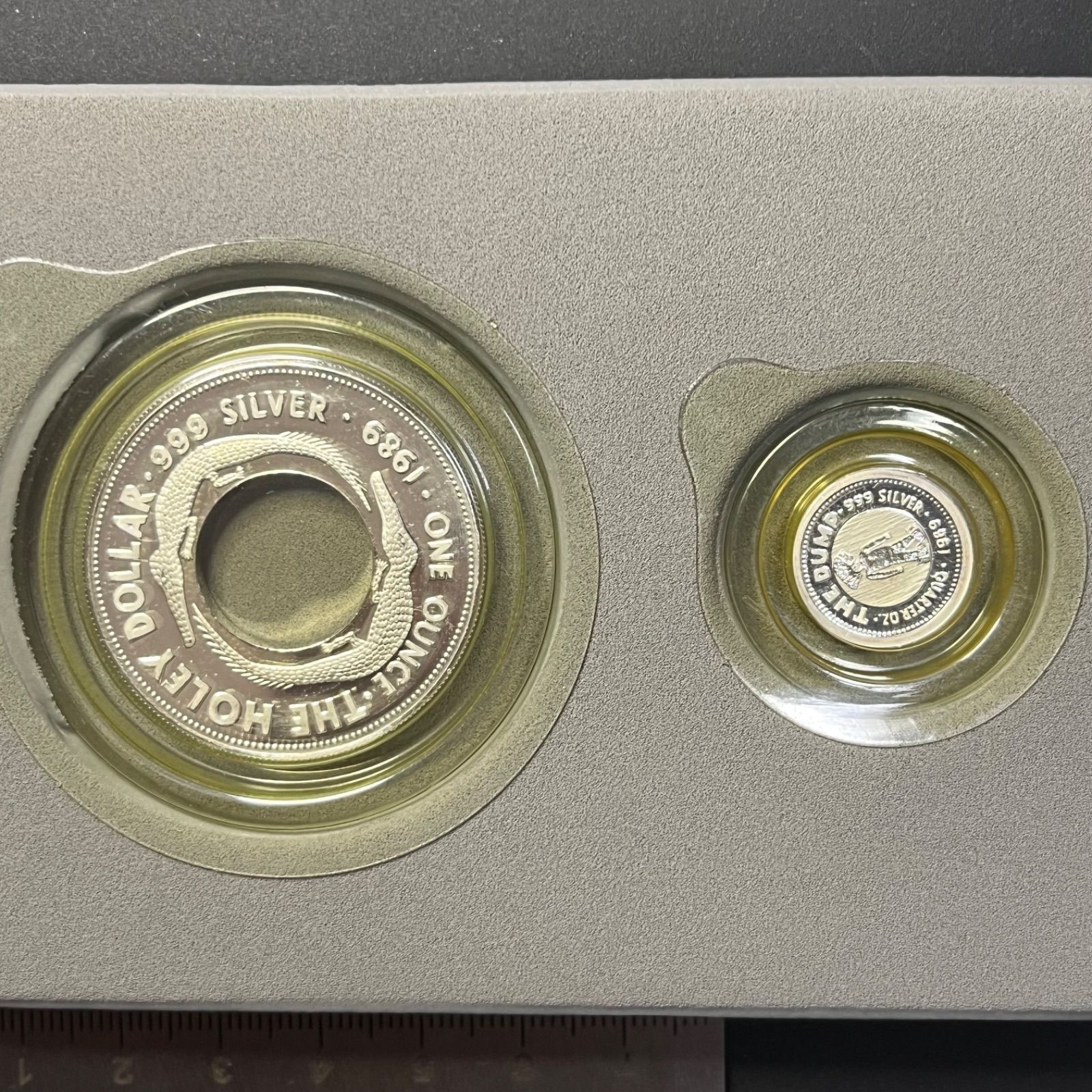1988年】豪州 ホーリーダラー＆ダンプ 1oz銀貨セット .999純銀 記念