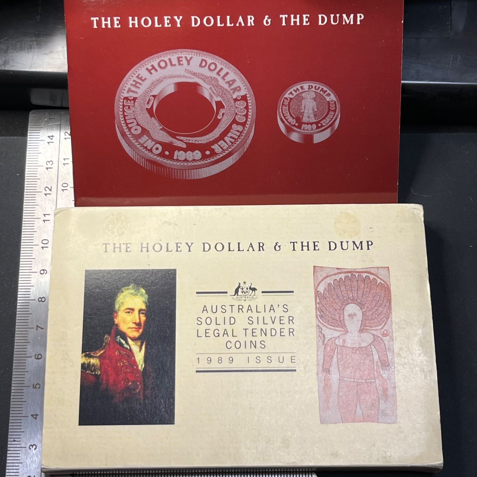 1988年】豪州 ホーリーダラー＆ダンプ 1oz銀貨セット .999純銀 記念