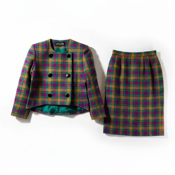 ピエールカルダン pierre cardin セットアップ ジャケット スカート 