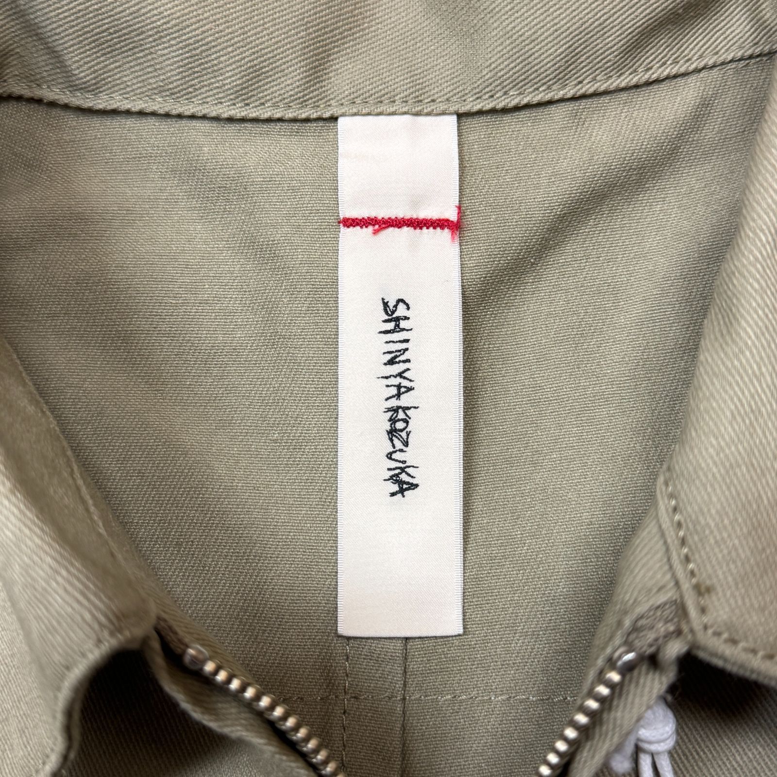 参考上代35200円 未使用 SHINYAKOZUKA  EISENHOWER JK WITH DICKIES アイゼンハワーワークジャケット ブルゾン シンヤコヅカ 2402SK119NP カーキ L （99541A5） 参考上代35200円 未使用 SHINYAKOZUKA EISENHOWER JK WITH DICKIES