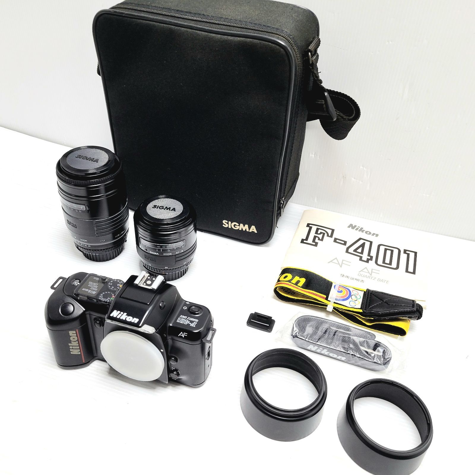 ニコン F-401 Quartz Date 一眼レフ カメラレンズセット 稼動品 Nikon