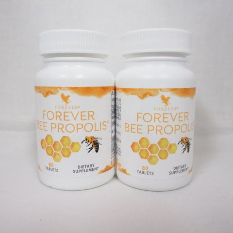 プロポリス Forever Bee Pollen 2個セット➕ファイバー7本付 Z90921159