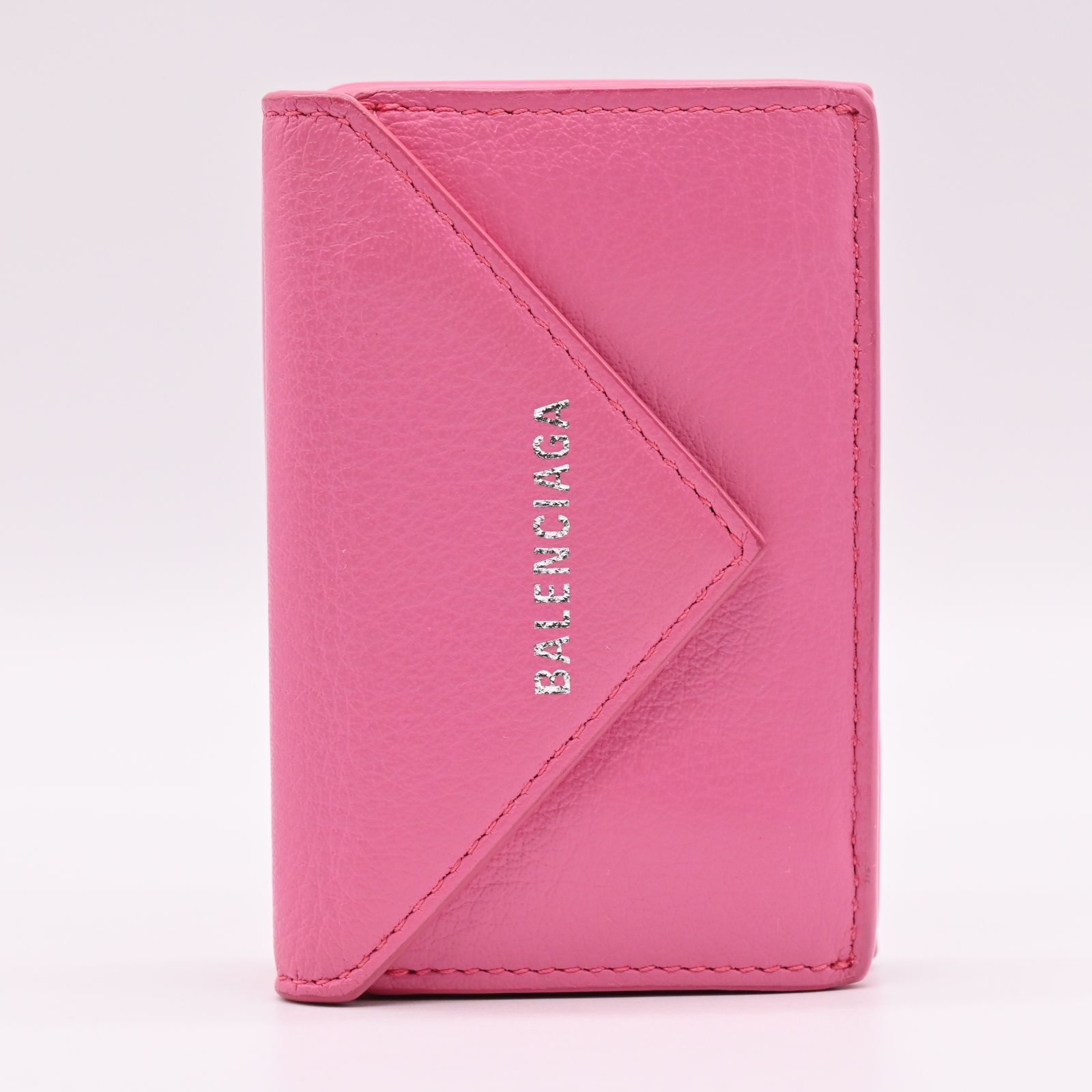 ☆美品☆BALENCIAGA バレンシアガ 財布 ピンク 三つ折り - メルカリ