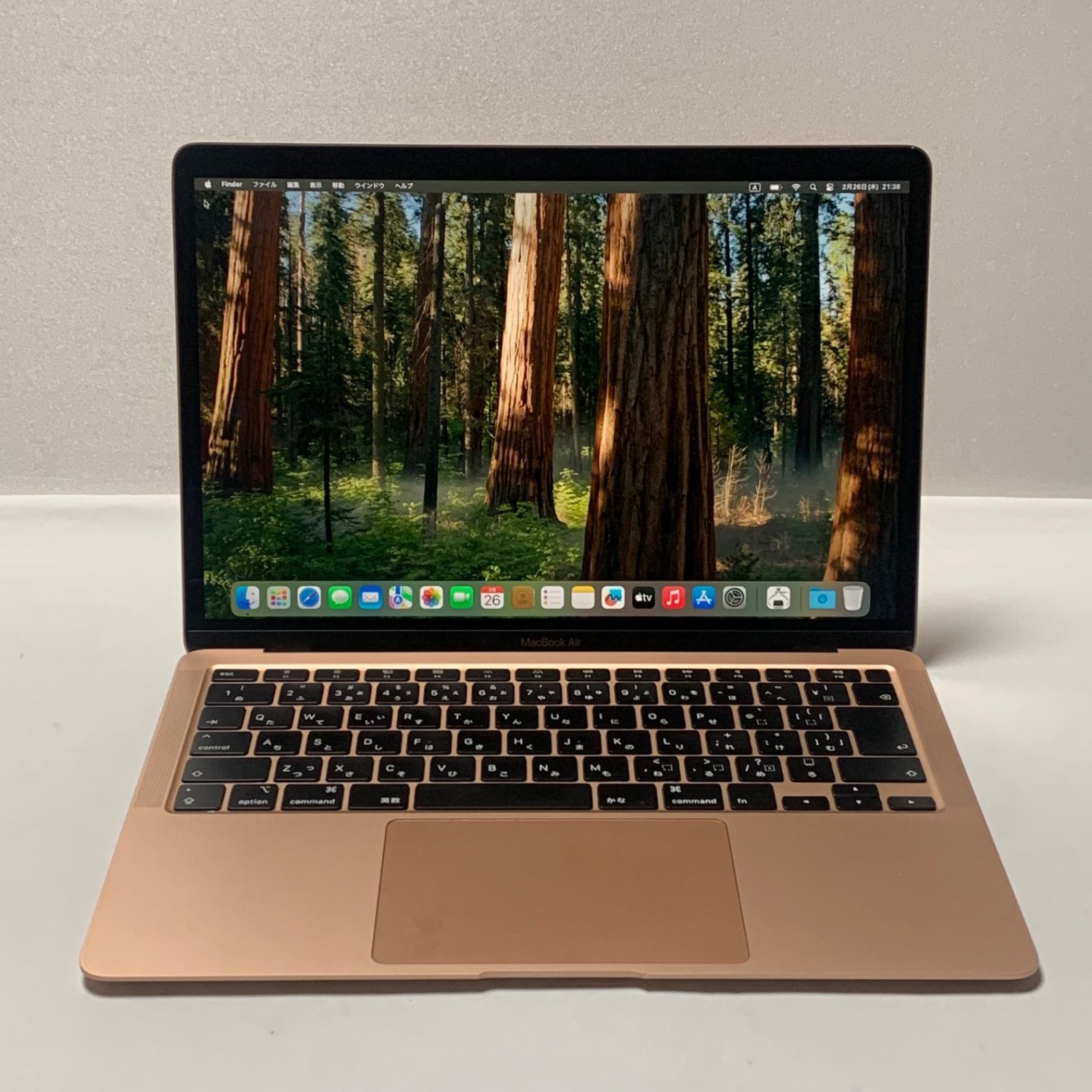 美品 MacBook Air 2020 SSD256GB ローズゴールド - メルカリ