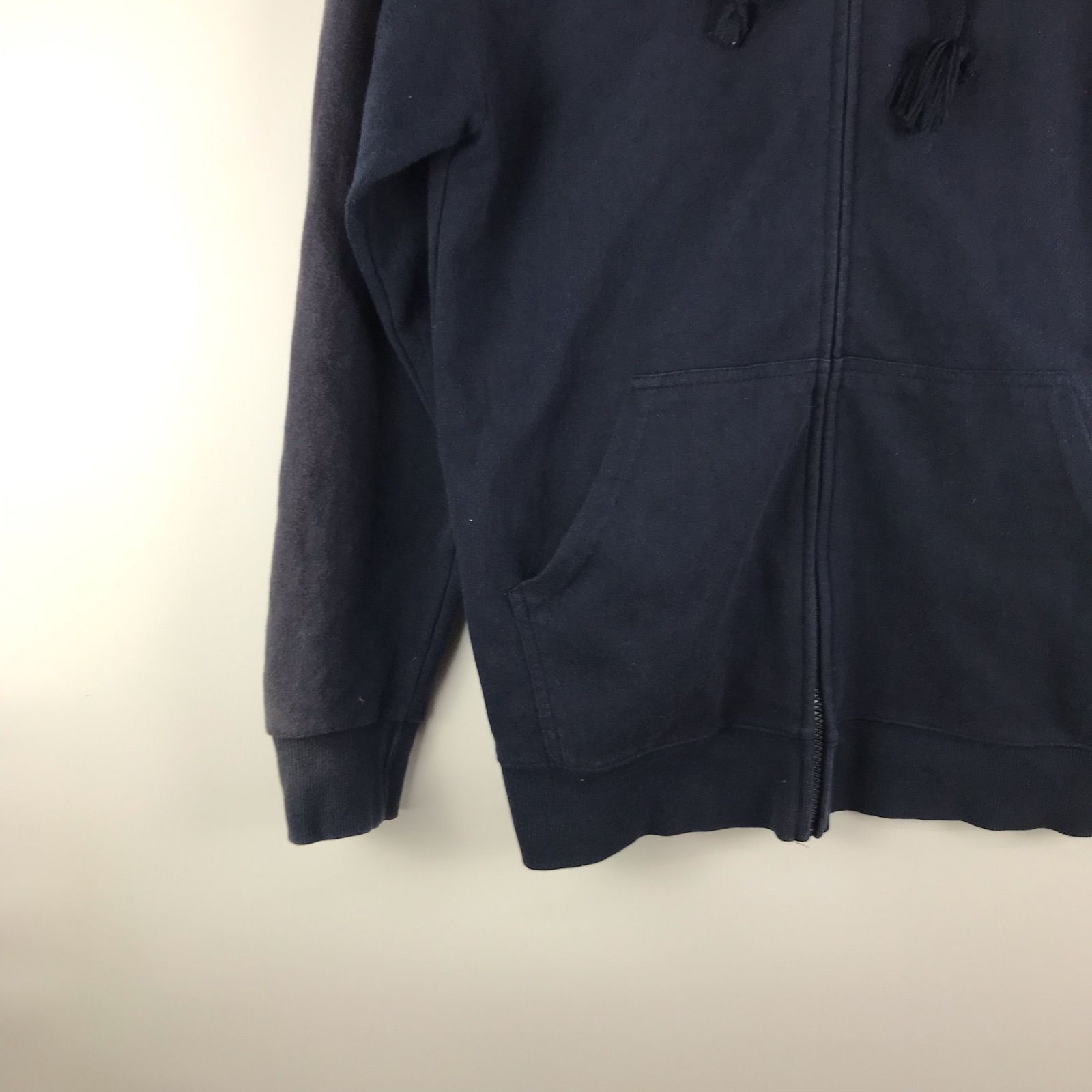 Supreme フルジップパーカー メンズ L ネイビー 3132202602250037
