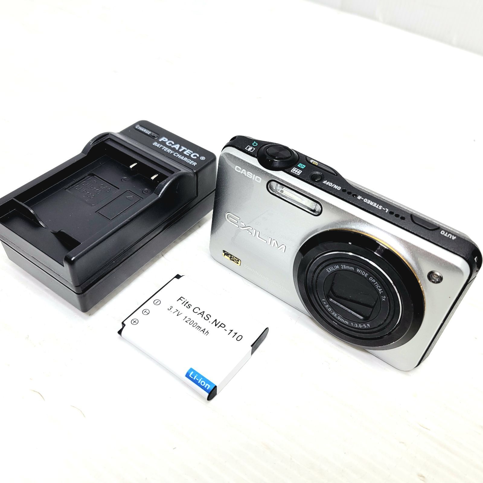 正常動作品】CASIO カシオ デジタルカメラ EXILIM EX-ZR10 - メルカリ