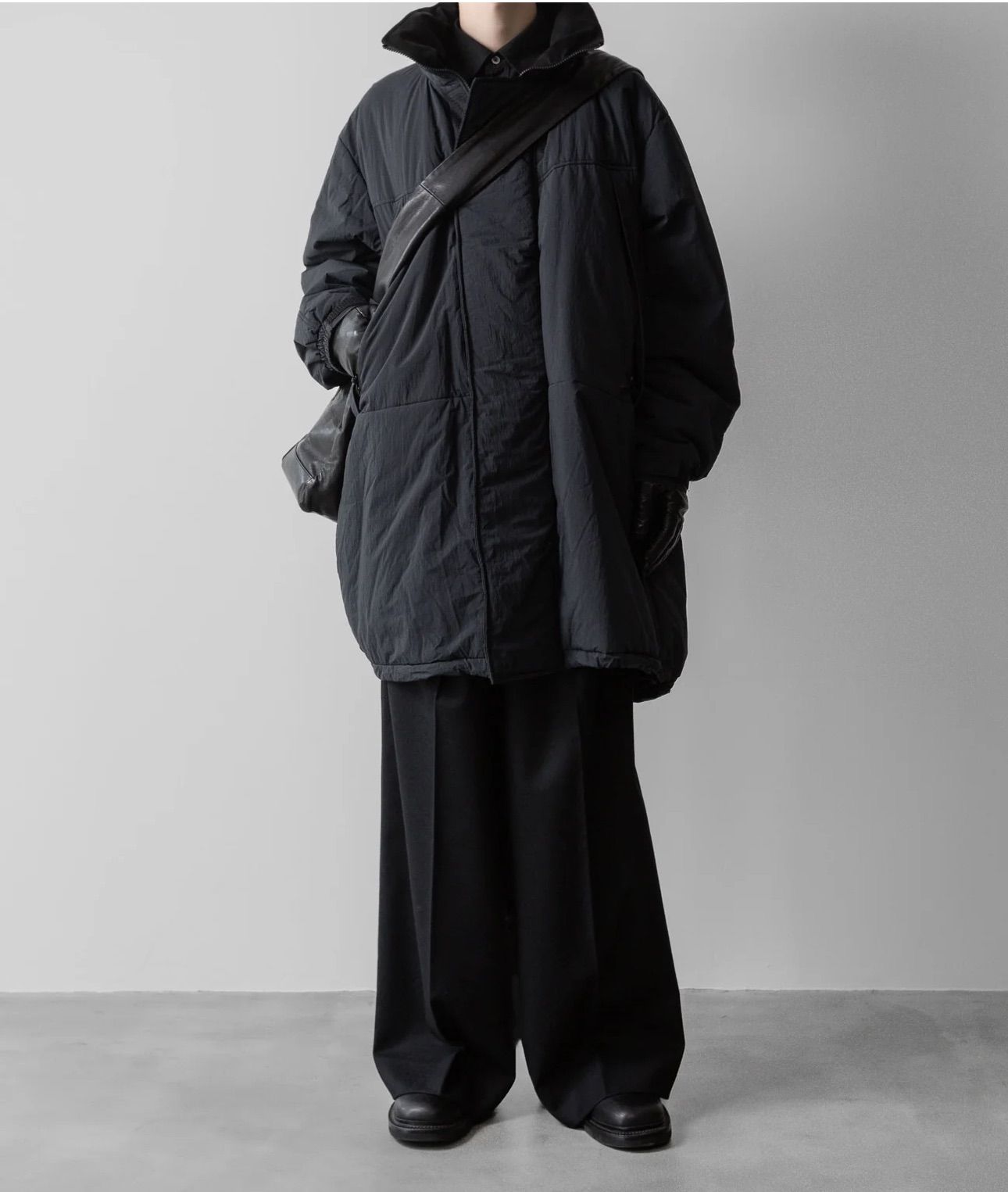 MONSTER JACKET - Black stein(シュタイン)⁄PADDED JACKET⁄Silver 定価