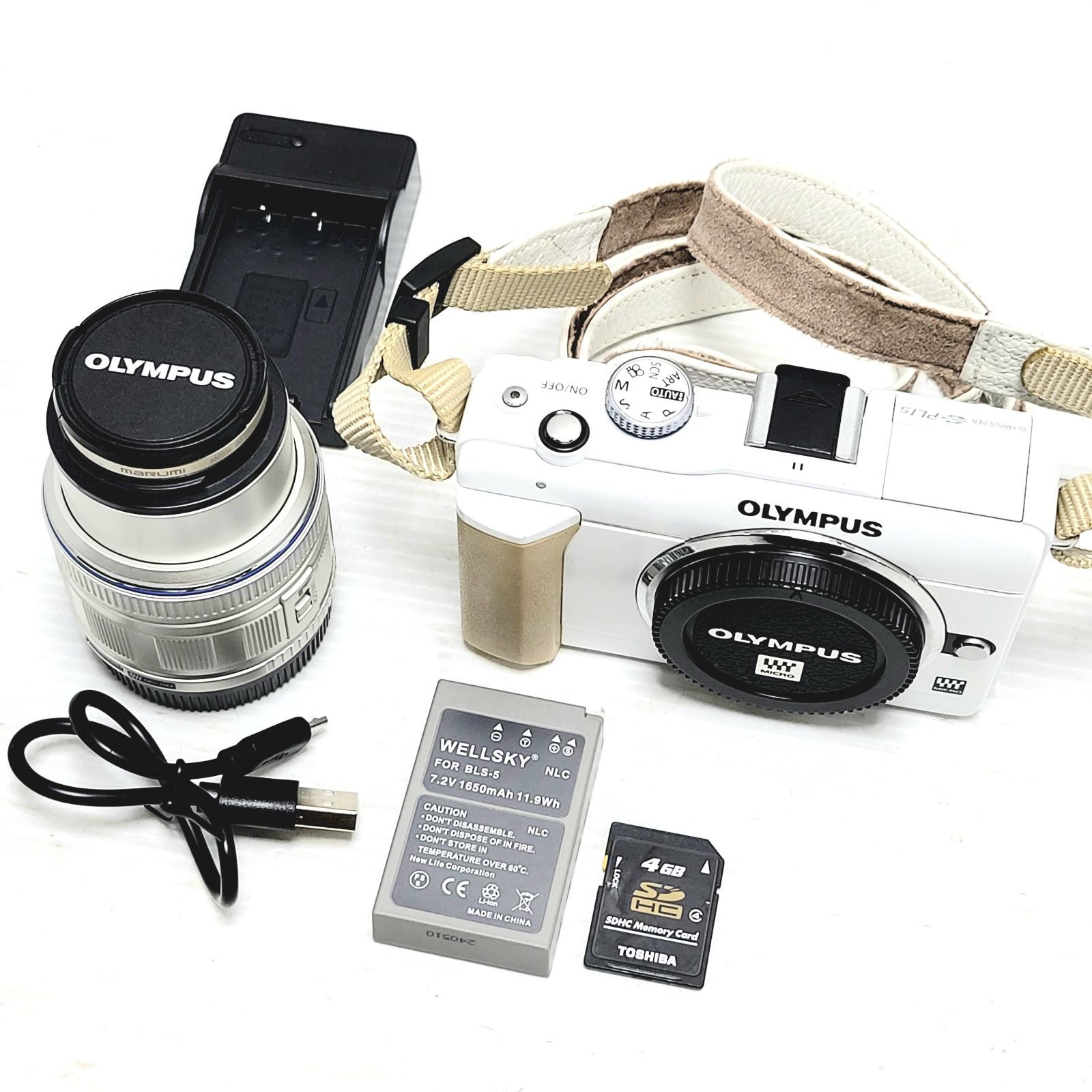 OLYMPUS PEN E-PL1sホワイト 14-42mm 【公式通販】