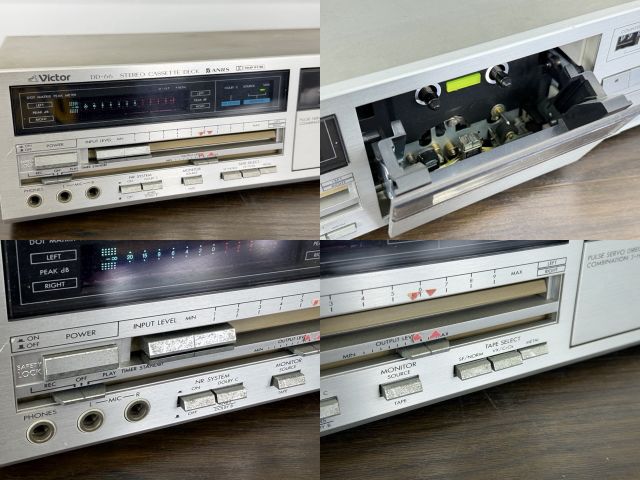 Victor DD-66 3HEAD ステレオカセットデッキ 音はなりますがすぐ止まっ