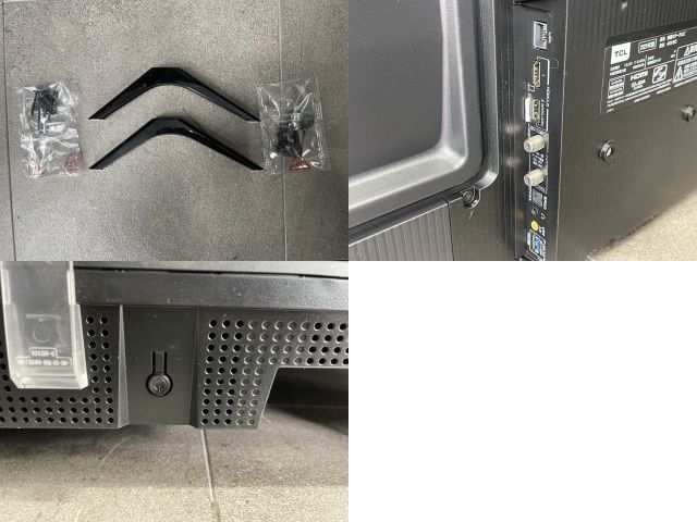 展示品 TCL 40インチ 液晶テレビ 【中古】動作保証 40V5C 2025年製