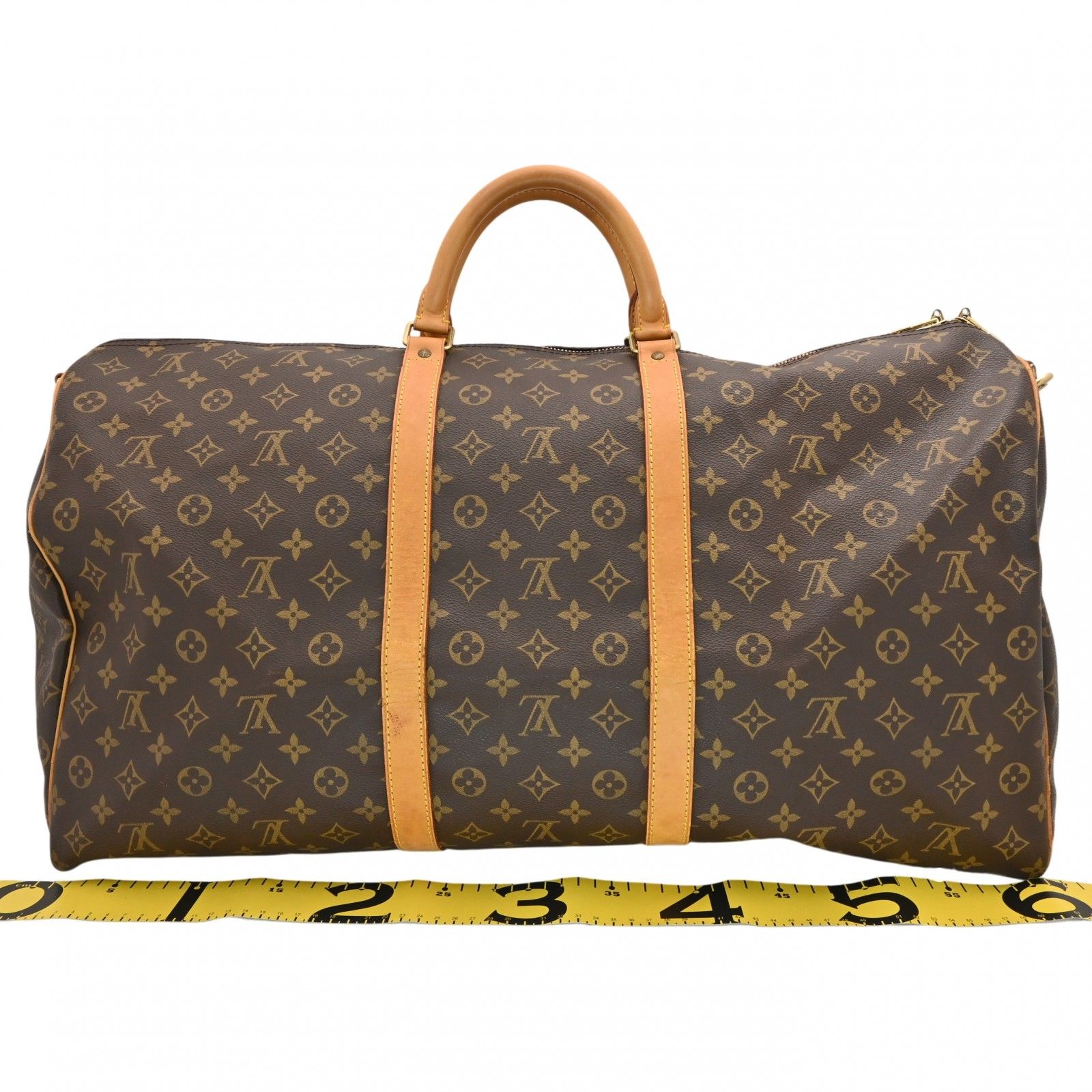 LOUIS VUITTON　モノグラム　ボストンバッグキーポル ルイヴィトン モノグラム キーポル60 バンドリエール ボストンバッグ B