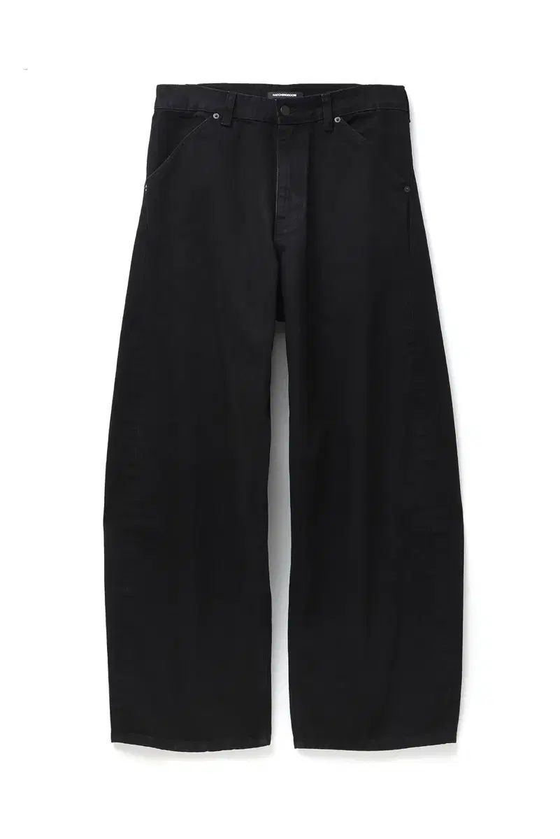 Hatchingroom Wide Curve Jeans Jet Black