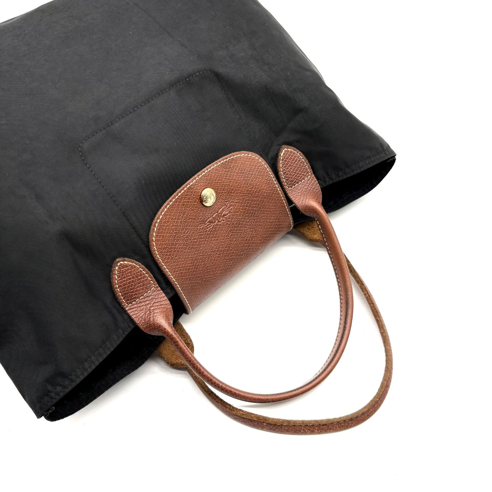 良品】Longchamp Le Pliage M totebag ロンシャン ルプリアージュ