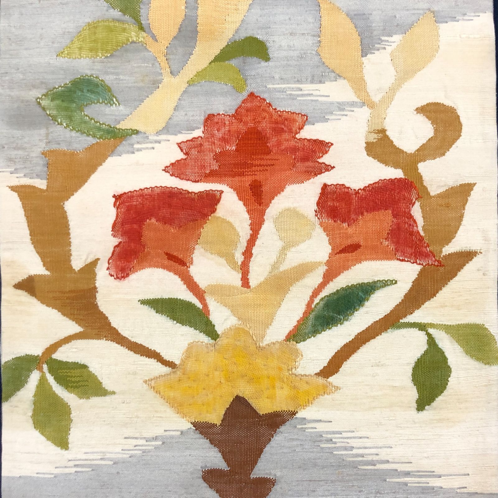 袋帯 正絹 手織 付下げ・小紋・紬・シャレ物にも[あE351] - メルカリ