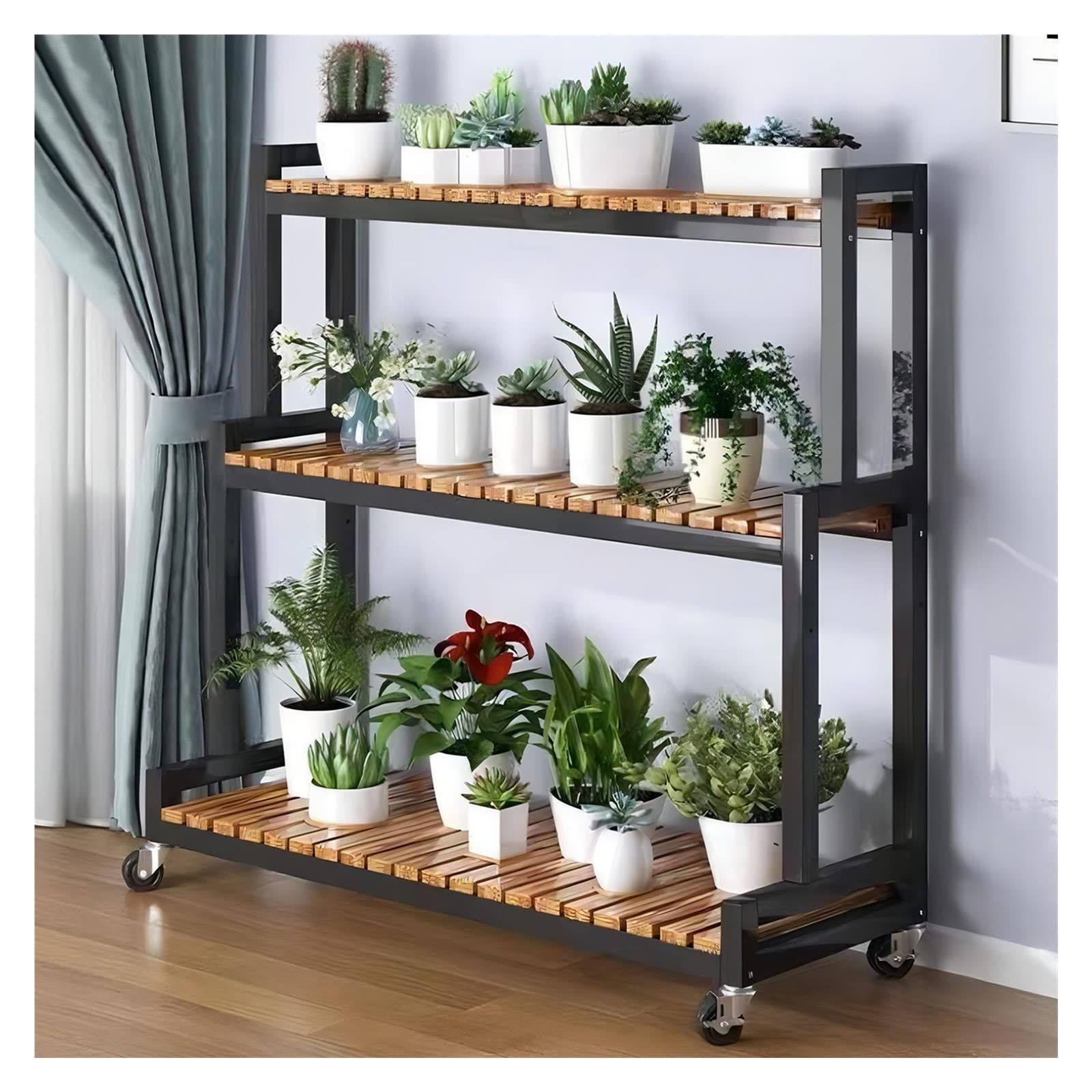 新着商品】フラワースタンド 観葉植物ラック フラワースタンド 2段 3段