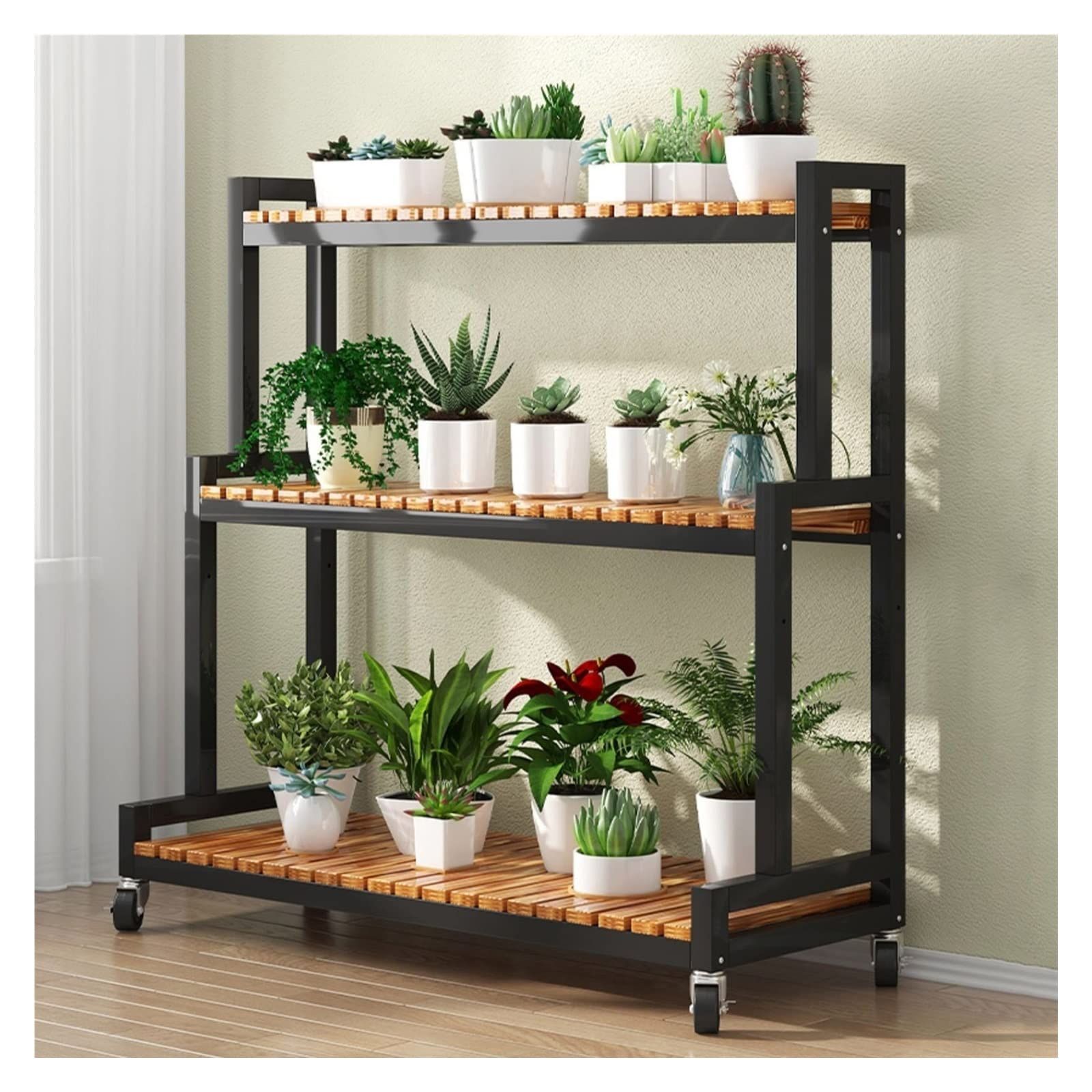 新着商品】フラワースタンド 観葉植物ラック フラワースタンド 2段 3段