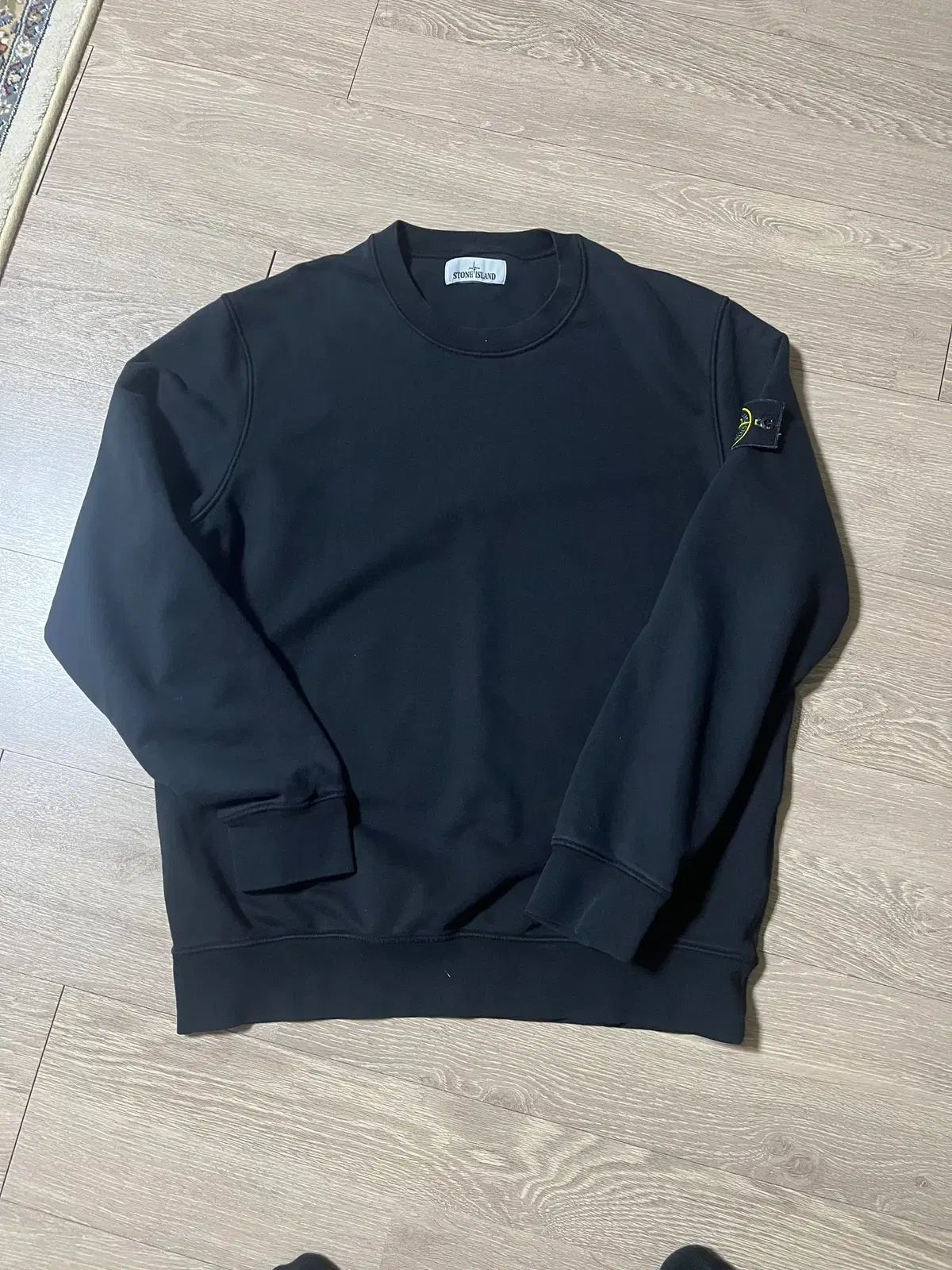 在庫処分) STONE ISLAND ストーンアイランド スウェット ブラック 2XL 