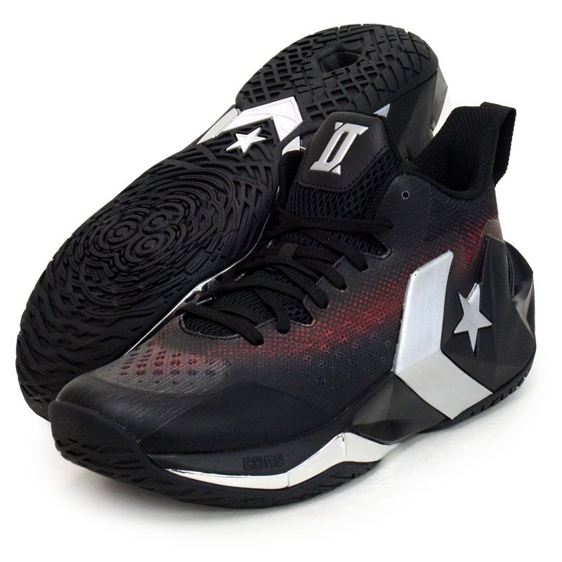 CONS UNAVERAGE MID新品未着用箱付き CONS UNAVERAGE MID / コンズ アンアベレージ MID (ブラック/レッド