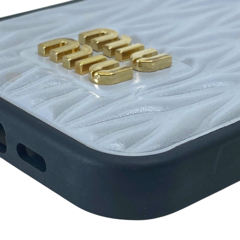 ミュウミュウ iPhone13Pro マテラッセ スマホケース iPhoneケース
