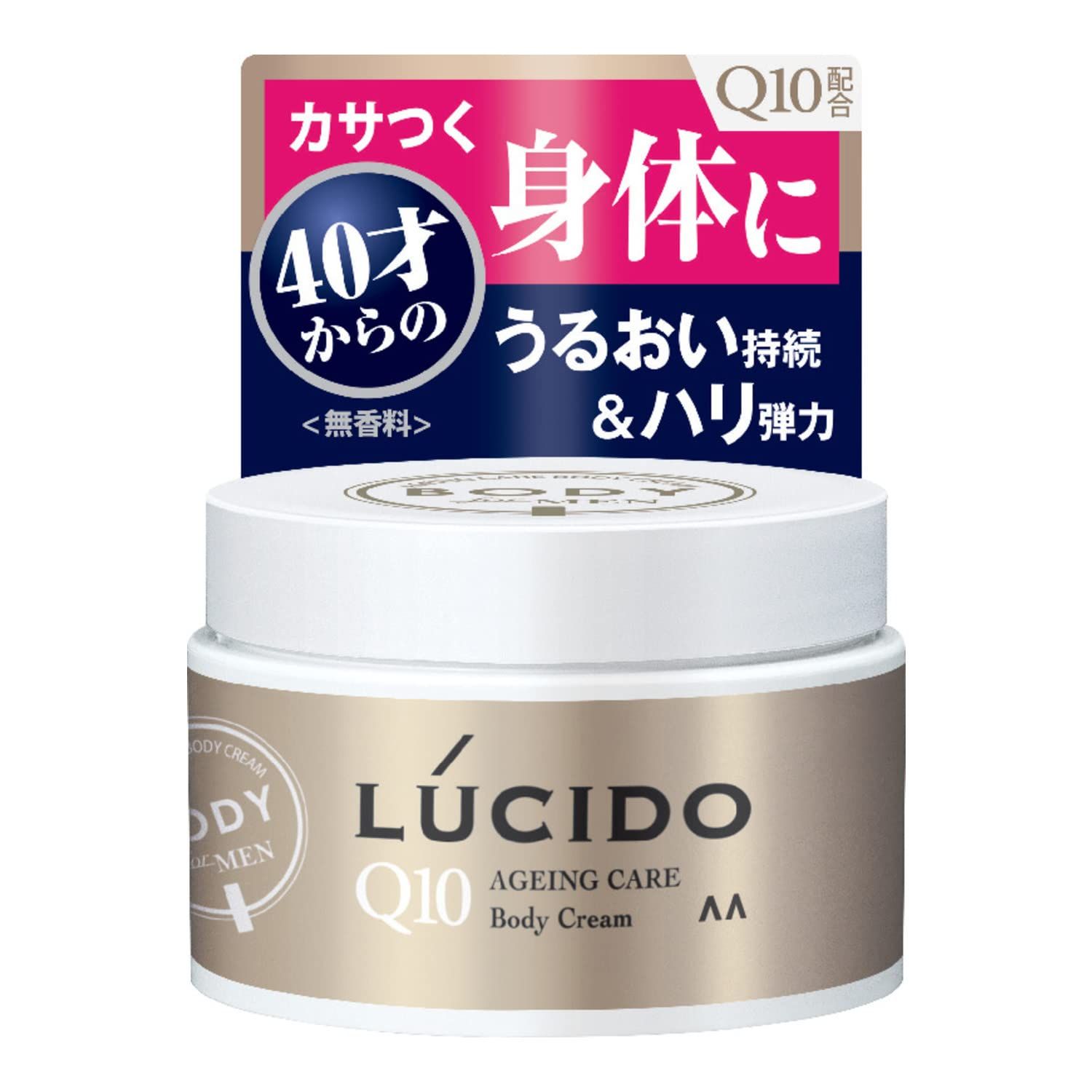 ルシード エイジングケア ボディクリーム メンズ 全身 保湿クリーム ハリ 弾力 無香料 うるおい 120g [1]