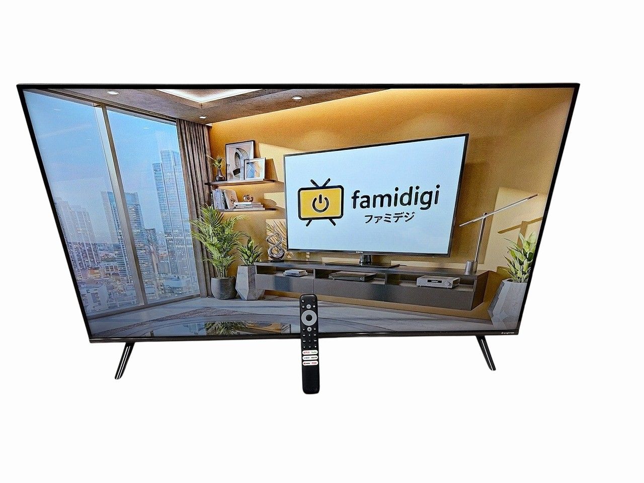 TCL 43V 43P63E 4K対応 チューナーレススマートテレビ 【公式通販】