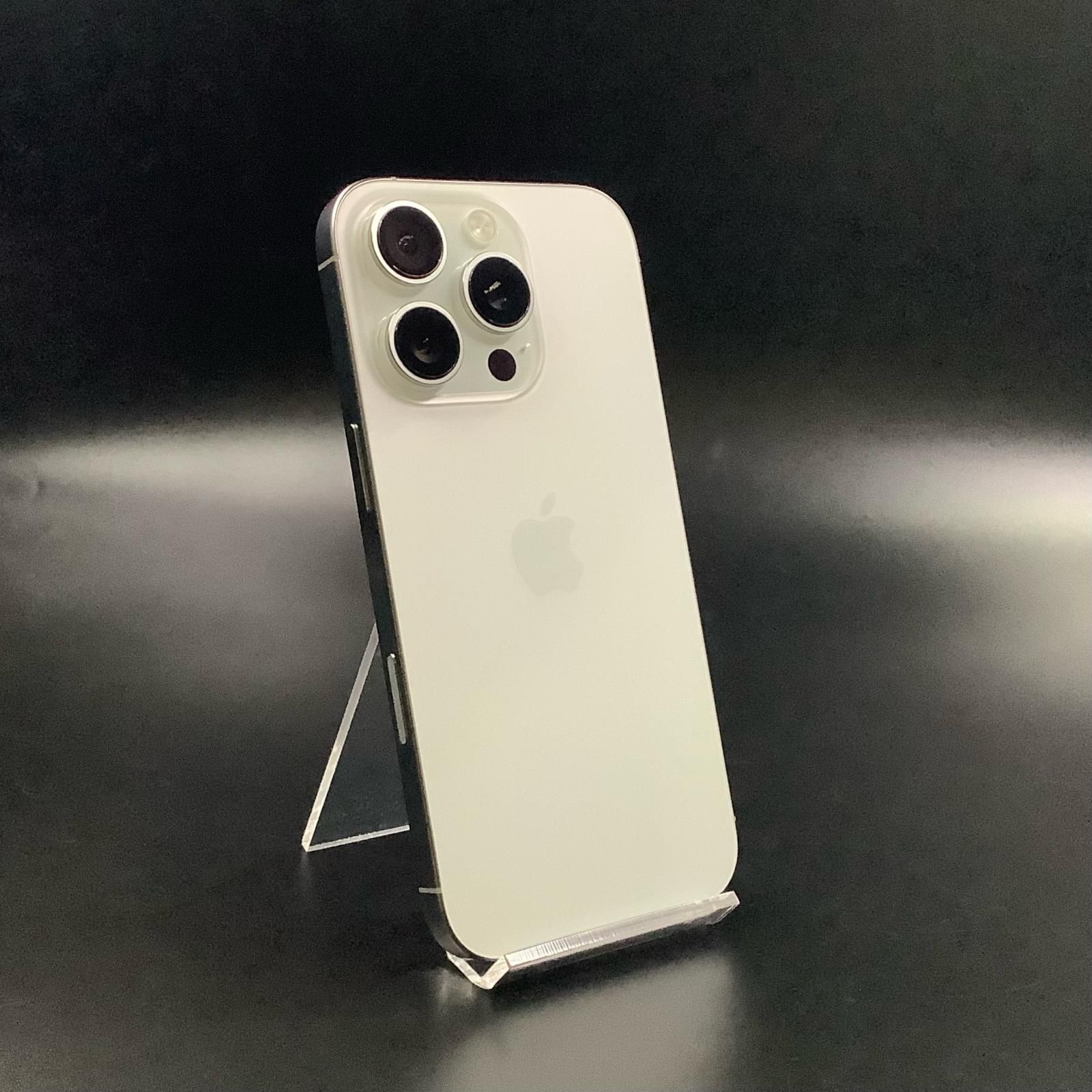 全額返金保証】【最速発送】 iPhone 16 Pro 128GB ホワイトチタニウム 