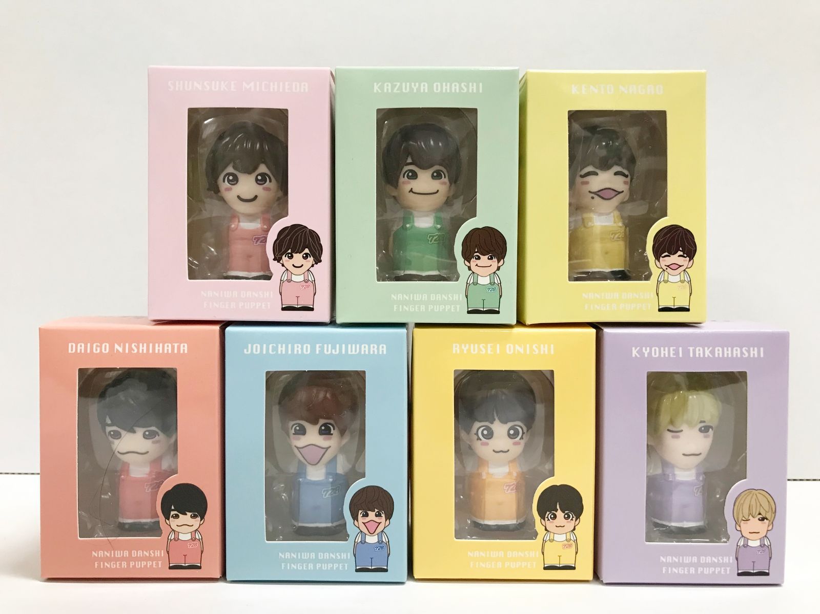 32. なにわ男子の指人形 全7種セット なにわ男子 LIVE TOUR 2024 '+